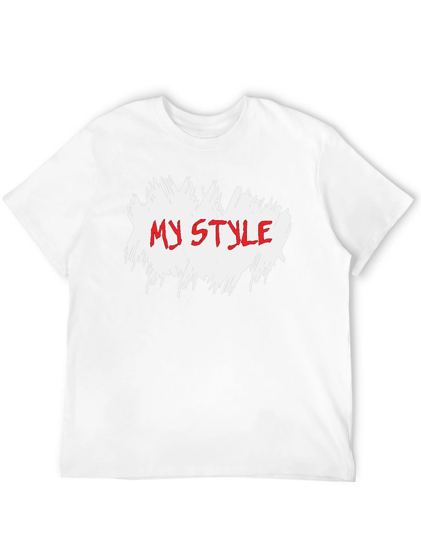 Black My Style Graphic Tee - Cool Trendy Casual Cotton Shirt view 12