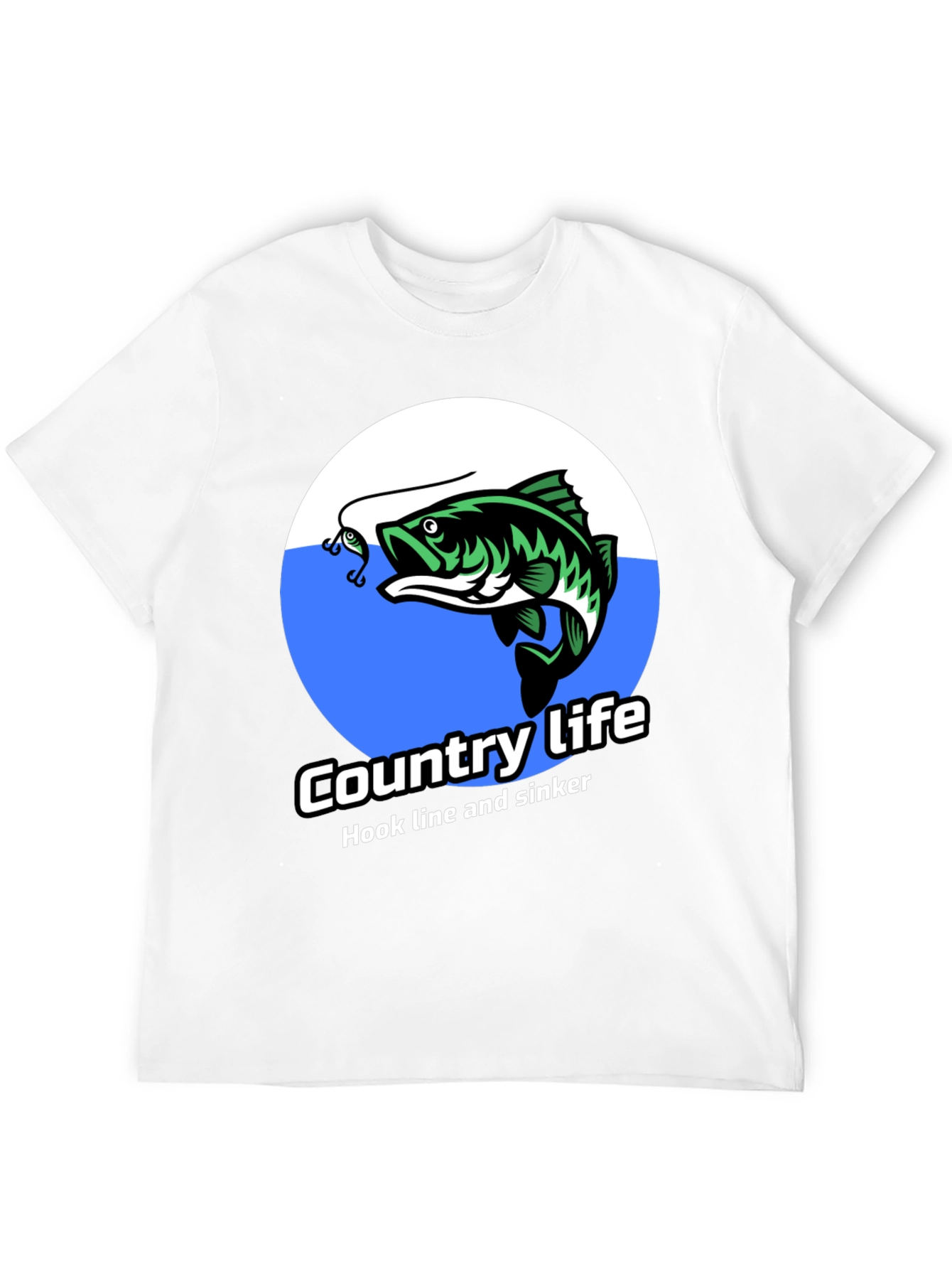 Black Country Life Bass Fishing T-Shirt view 12