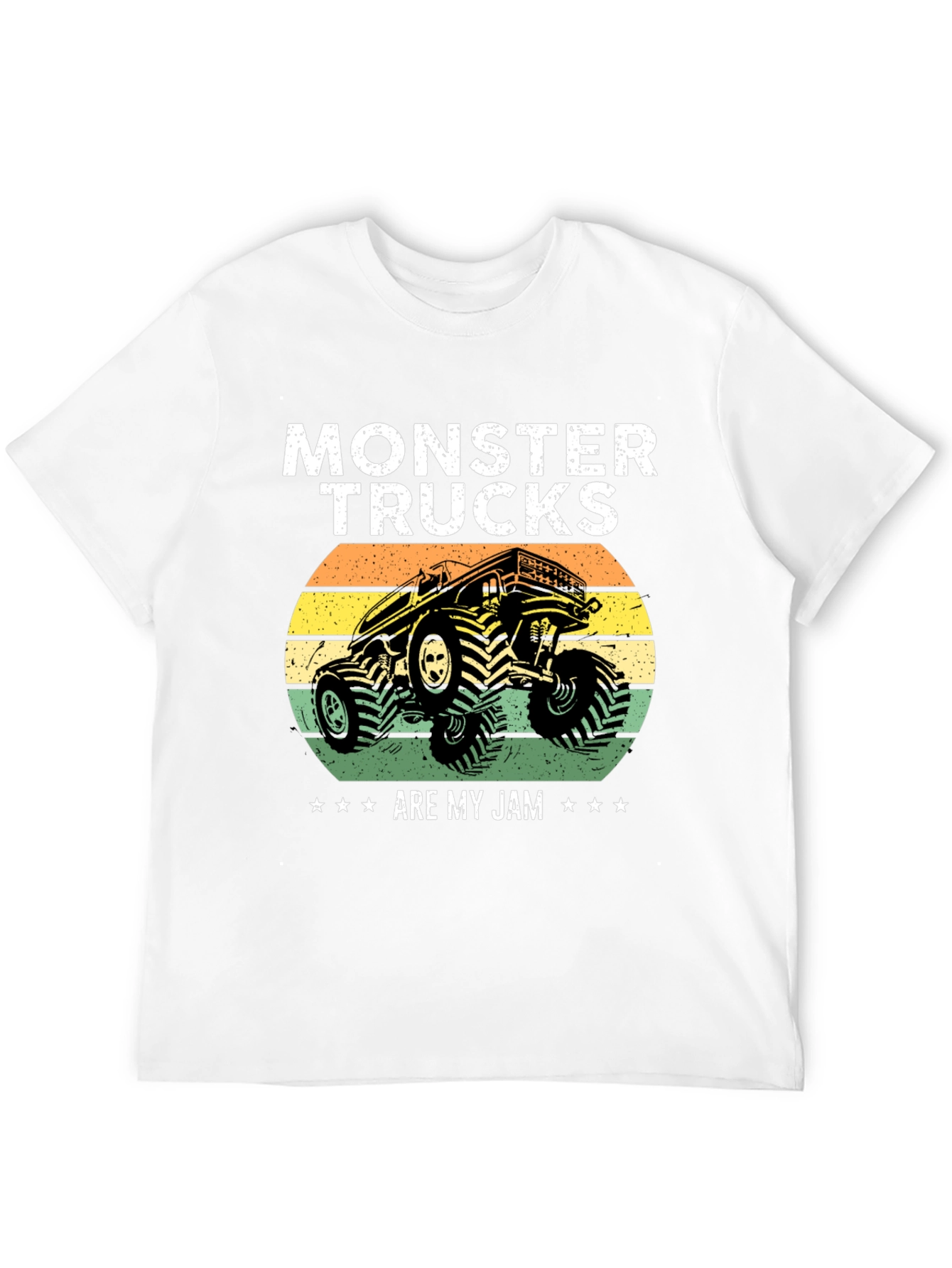 Black Monster Truck Graphic Tee view 12