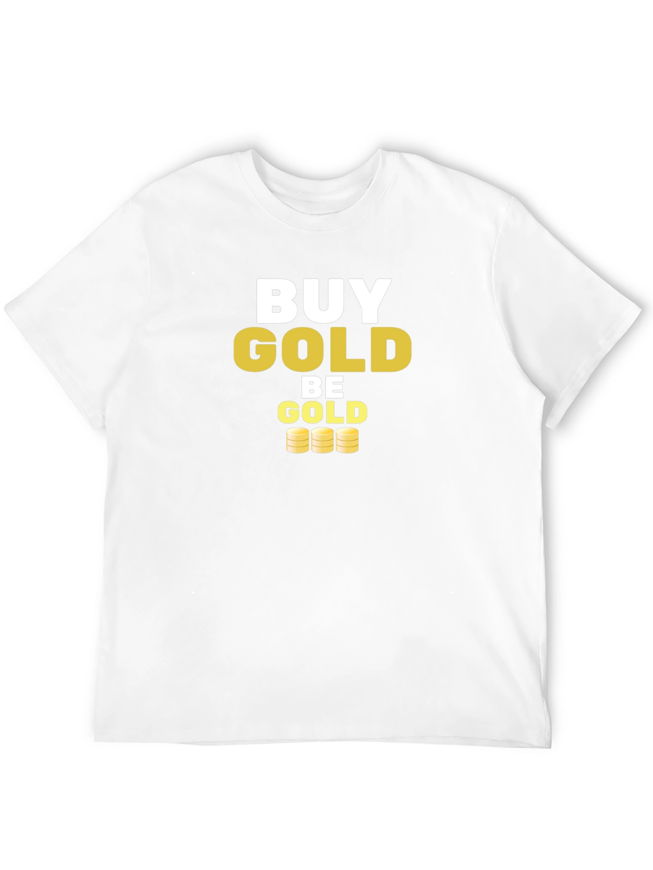 Black Buy Gold Be Gold Graphic Tee view 12