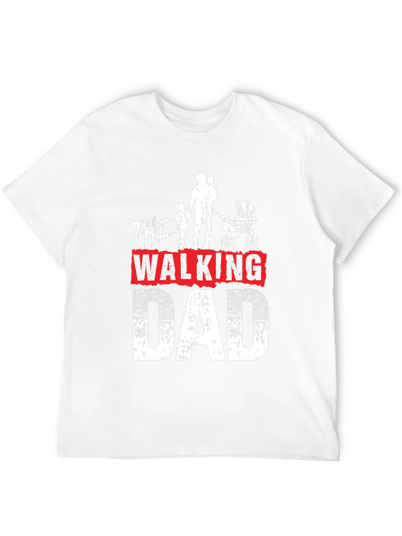 Black The Walking Dad Graphic T-Shirt - Father's Day Gift view 12