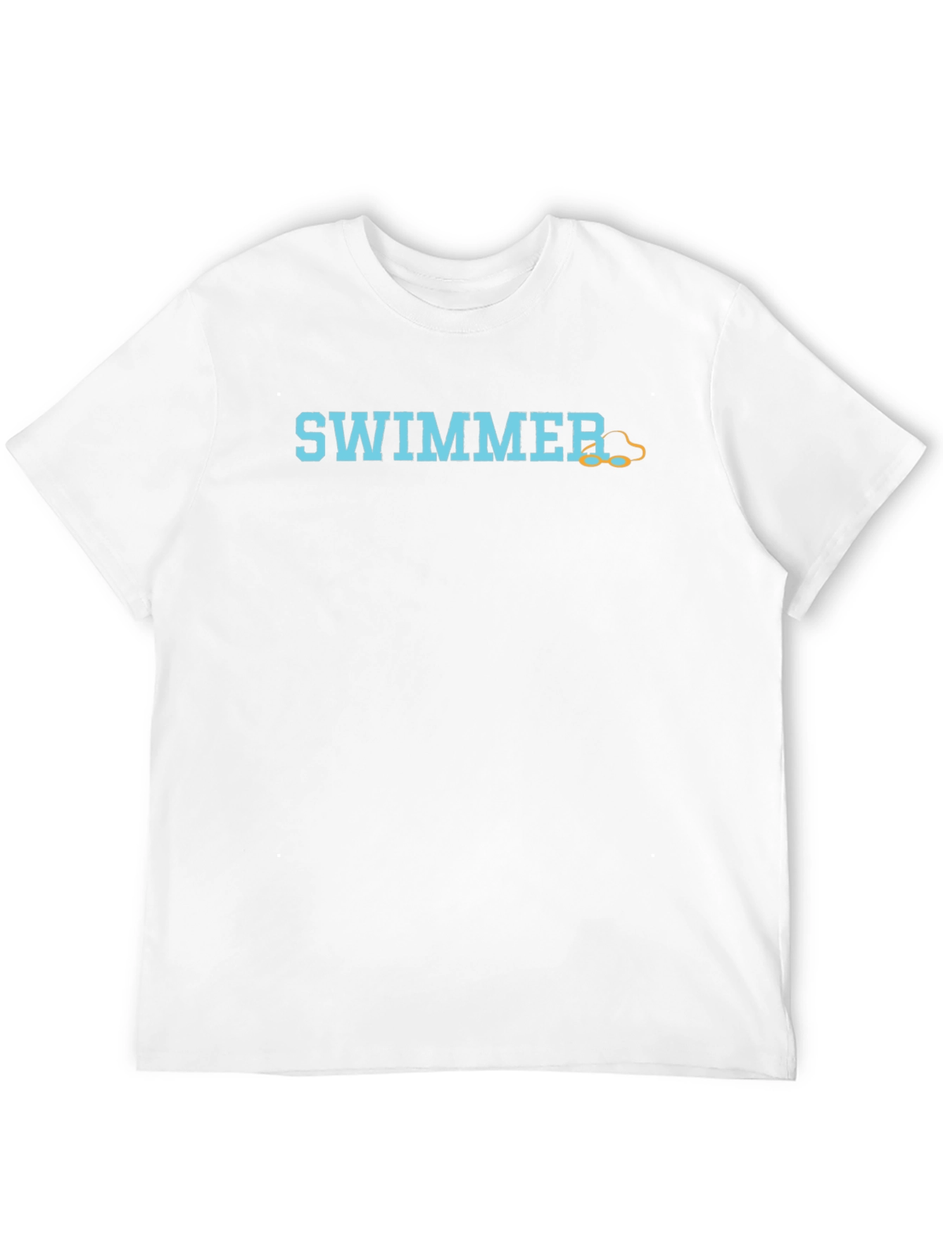 Swimmer Graphic Black T-Shirt - 12