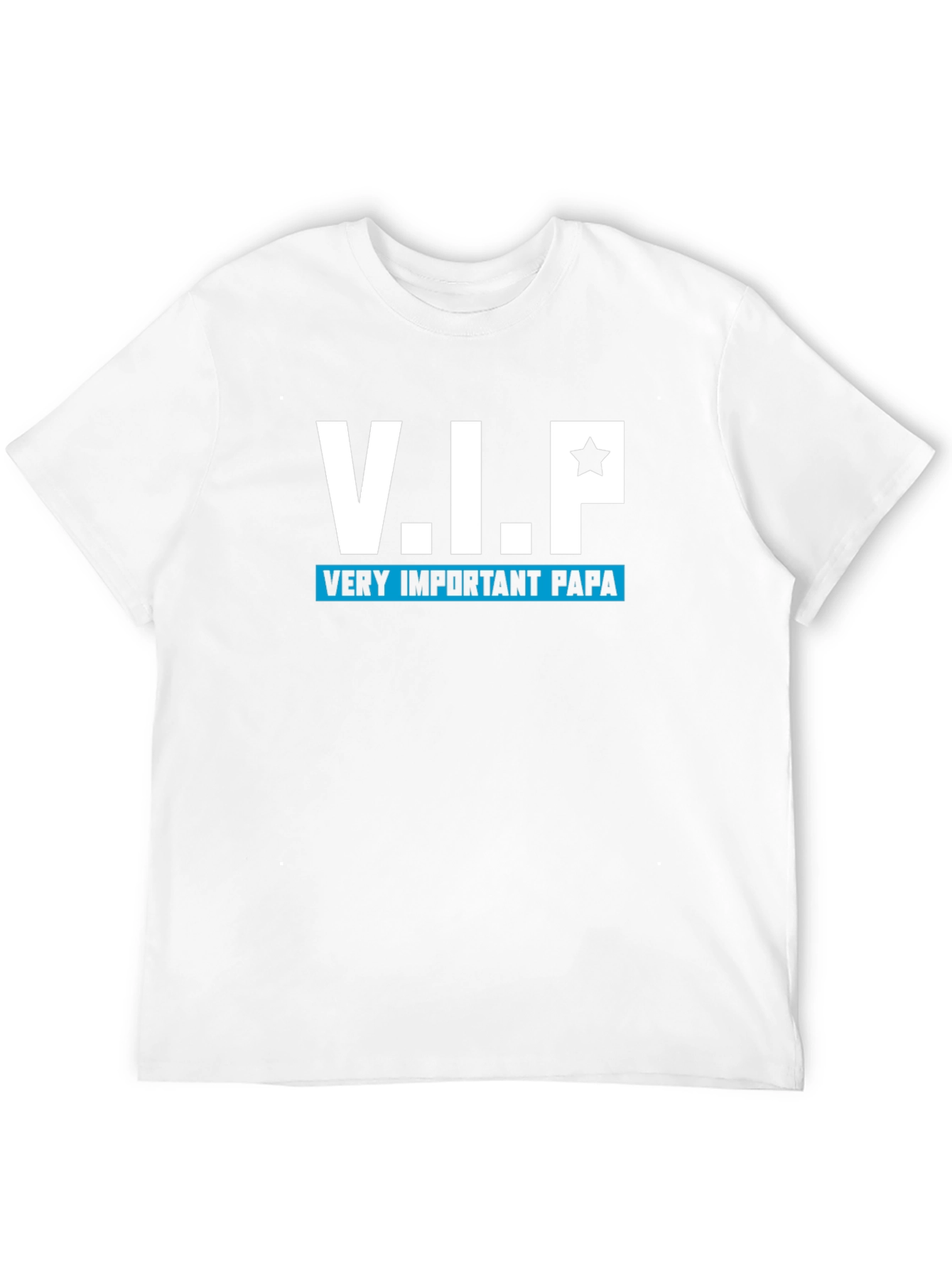 Black V.I.P. Very Important Papa Black T-Shirt view 12
