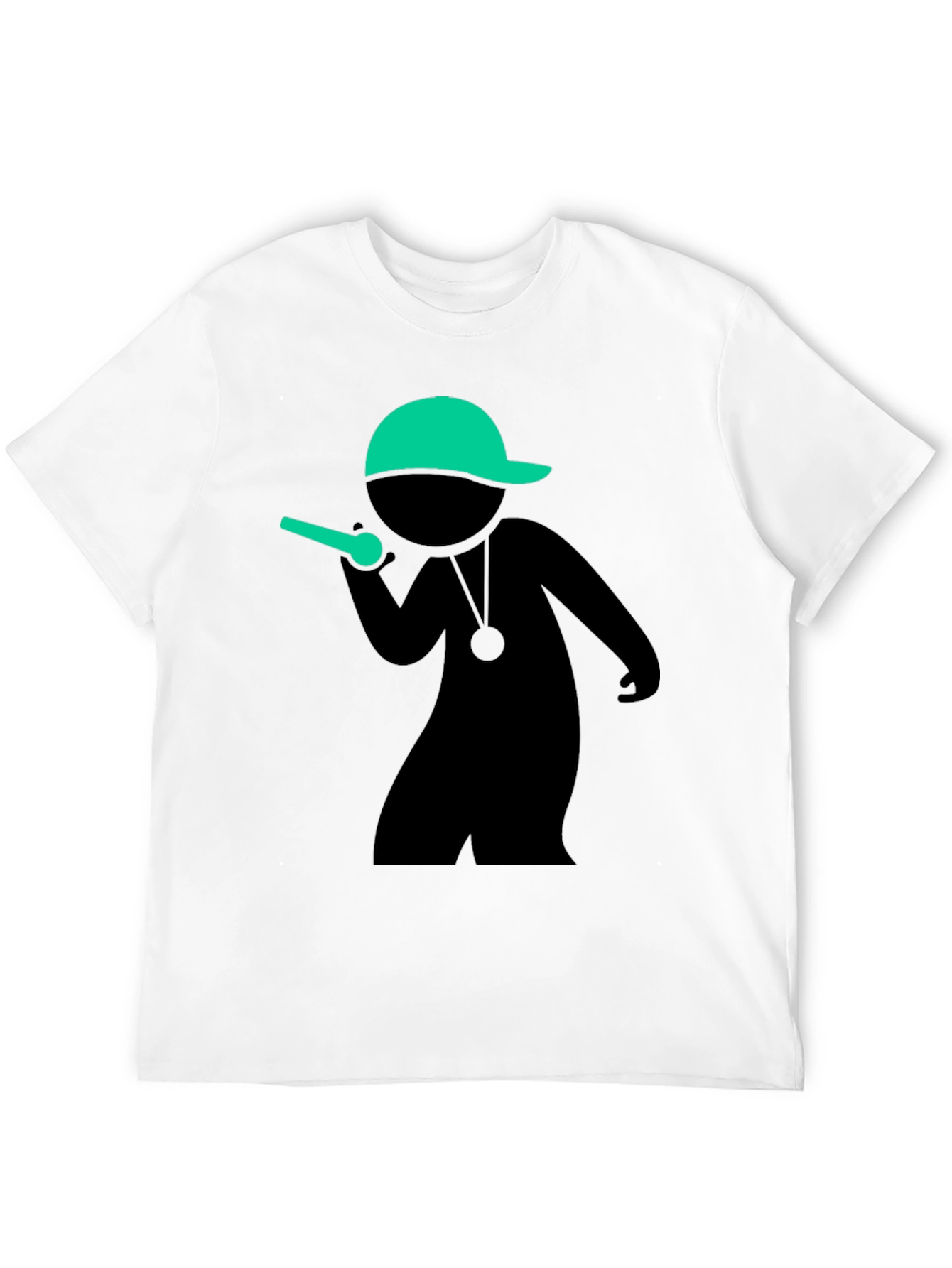 Black Cool MC Stick Figure Black T-Shirt view 12