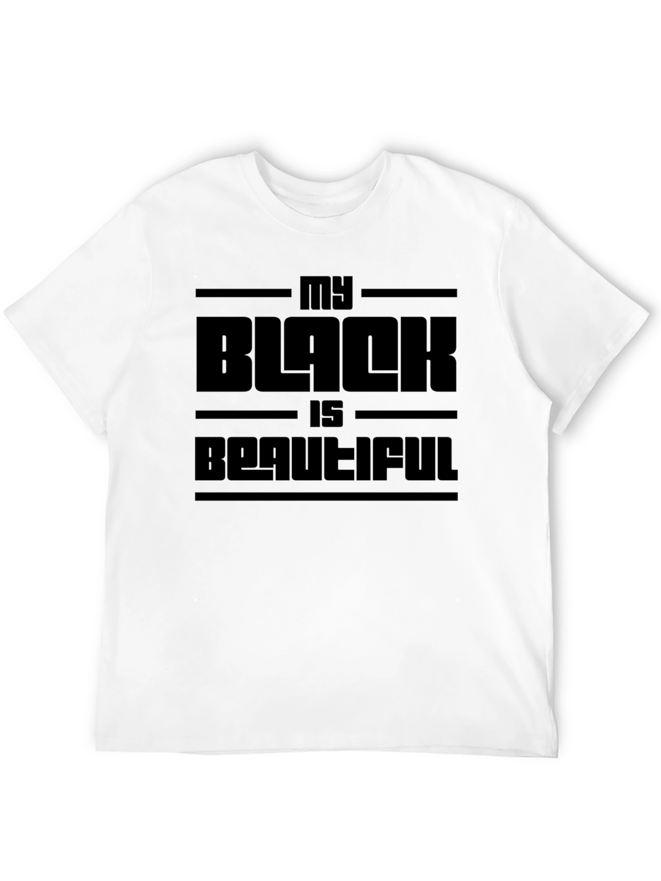 Black My Black Is Beautiful Graphic Tee - Bold Statement T-Shirt view 12