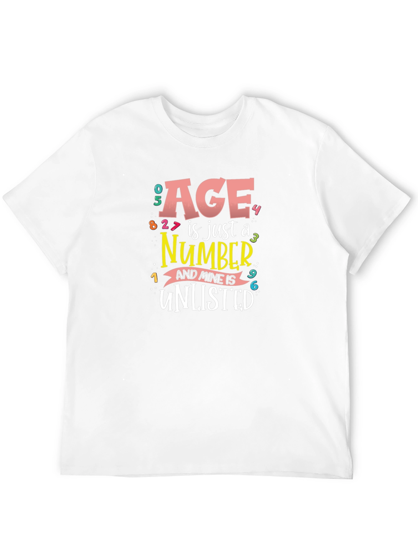 Black Age is Just a Number Funny T-Shirt view 12