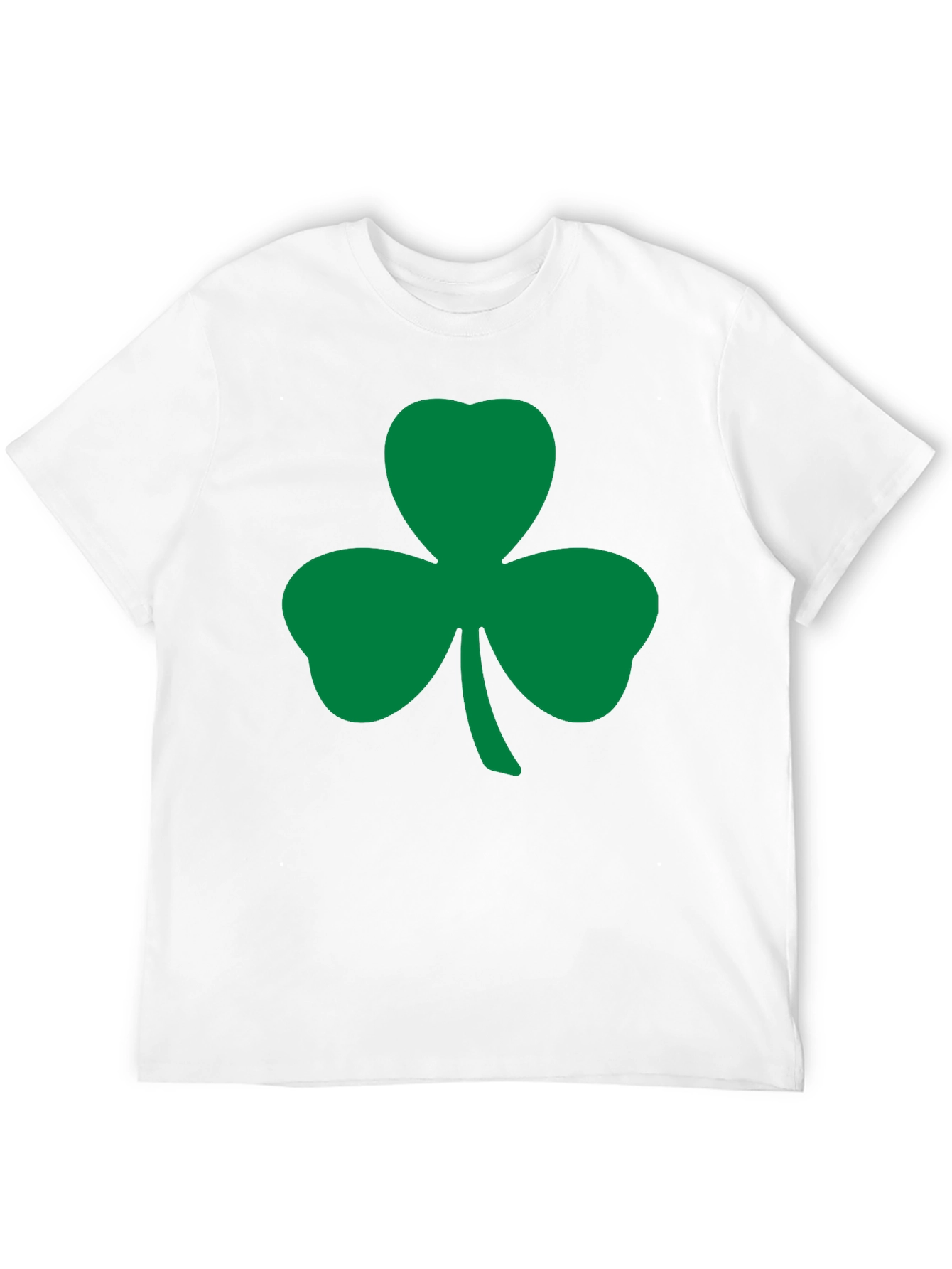 Black Shamrock T-Shirt - St. Patrick's Day Lucky Tee view 12