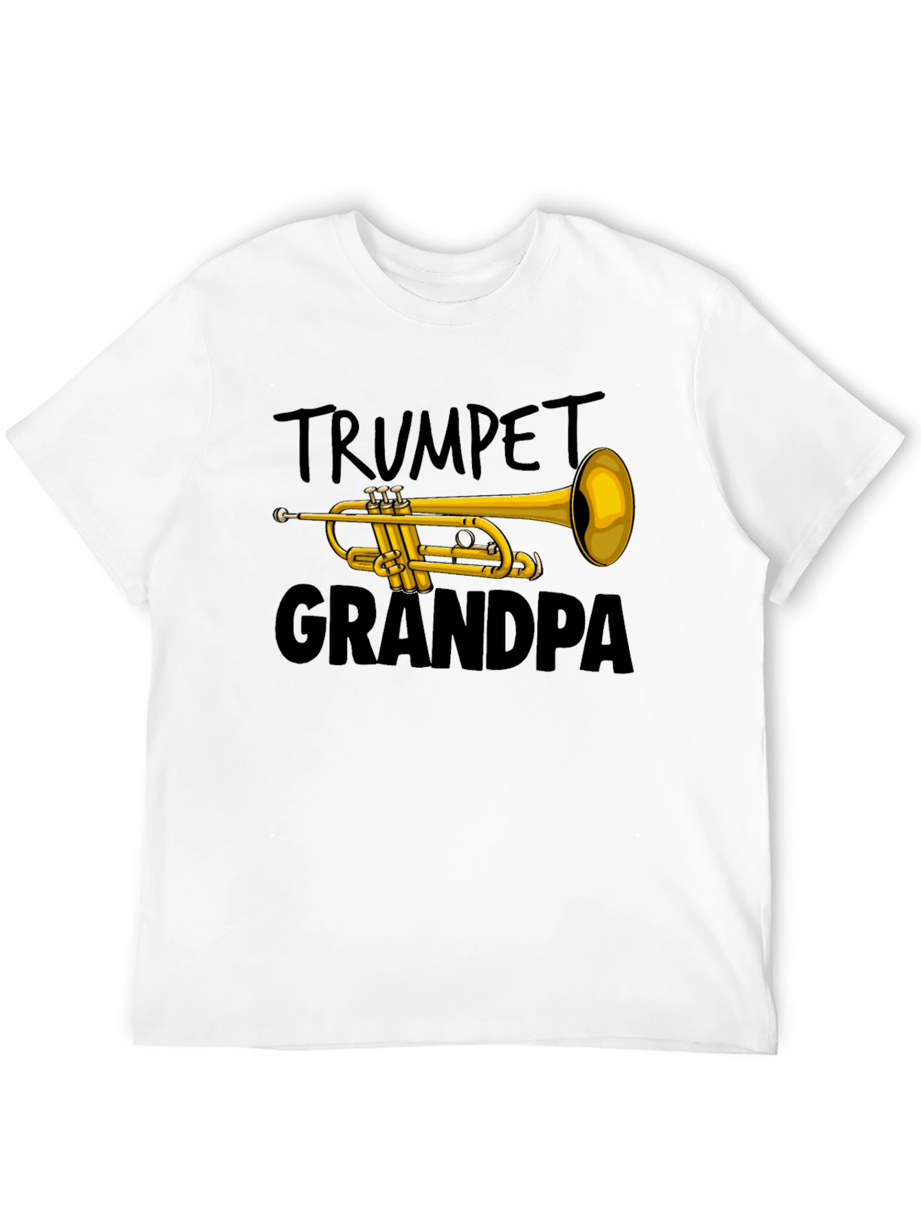 Black Trumpet Grandpa T-Shirt view 12