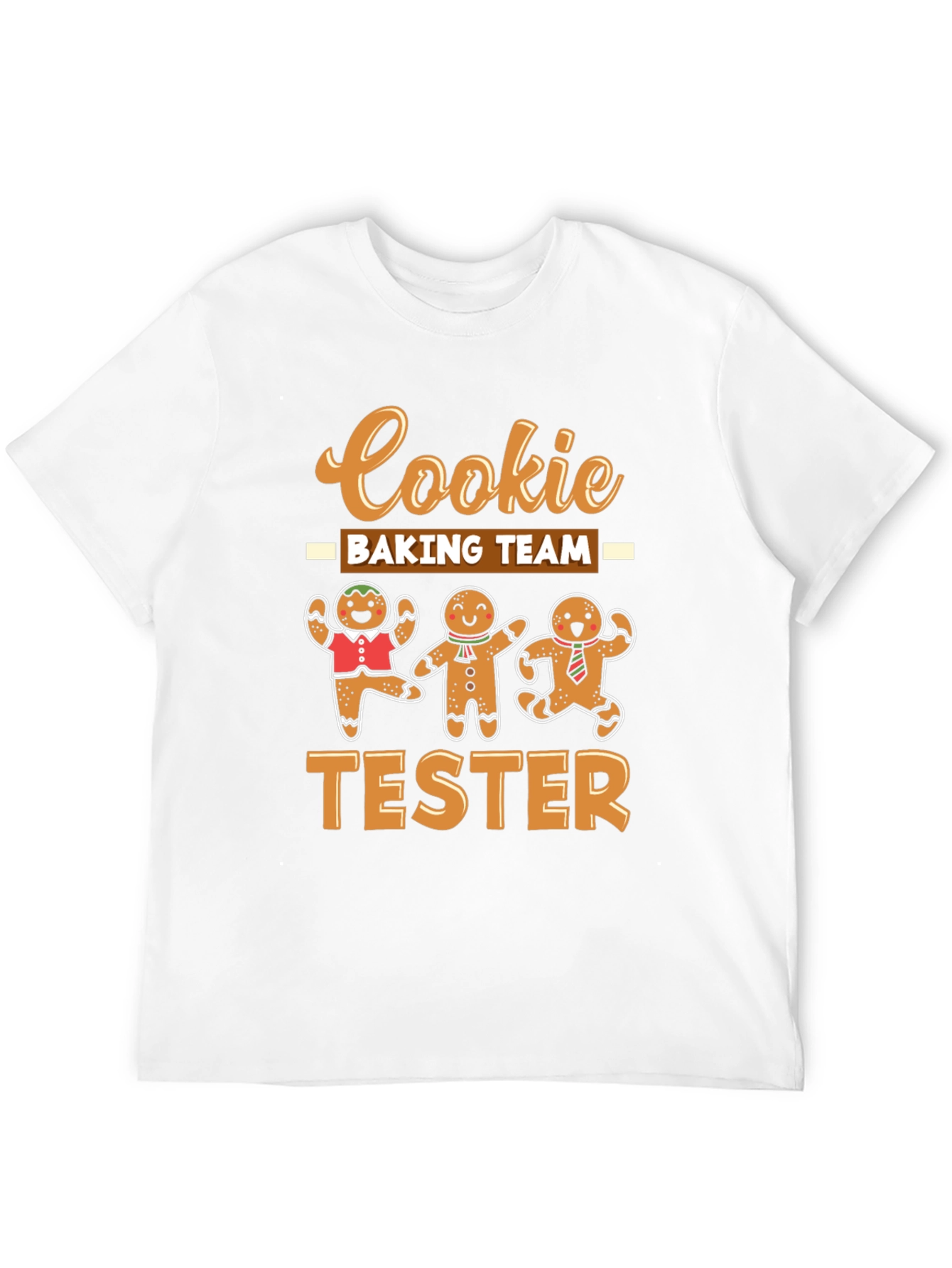 Black Cookie Baking Team Tester Graphic T-Shirt view 12