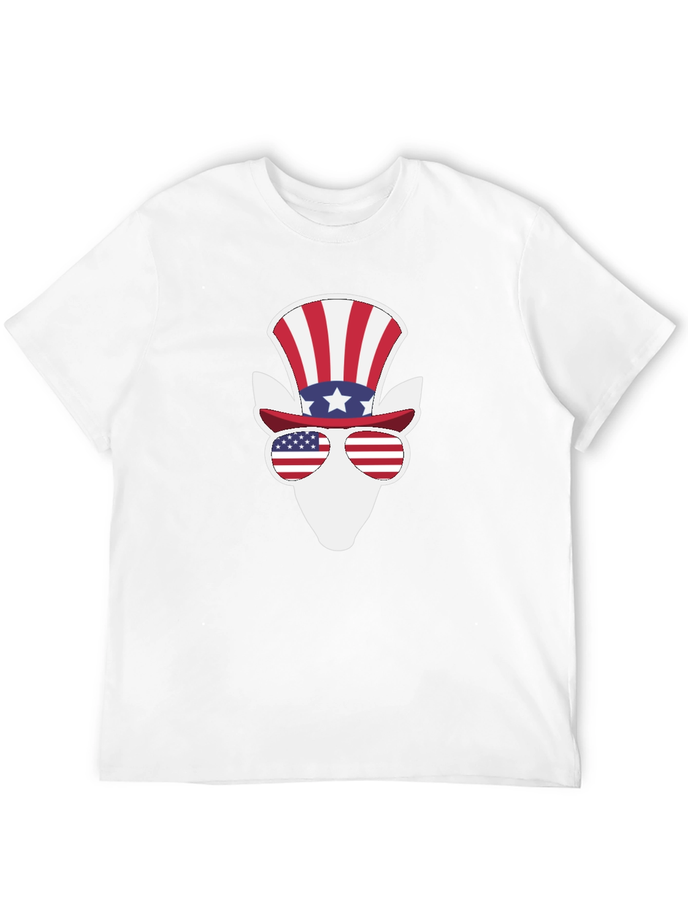 Black Patriotic Donkey T-Shirt - USA Pride! view 12