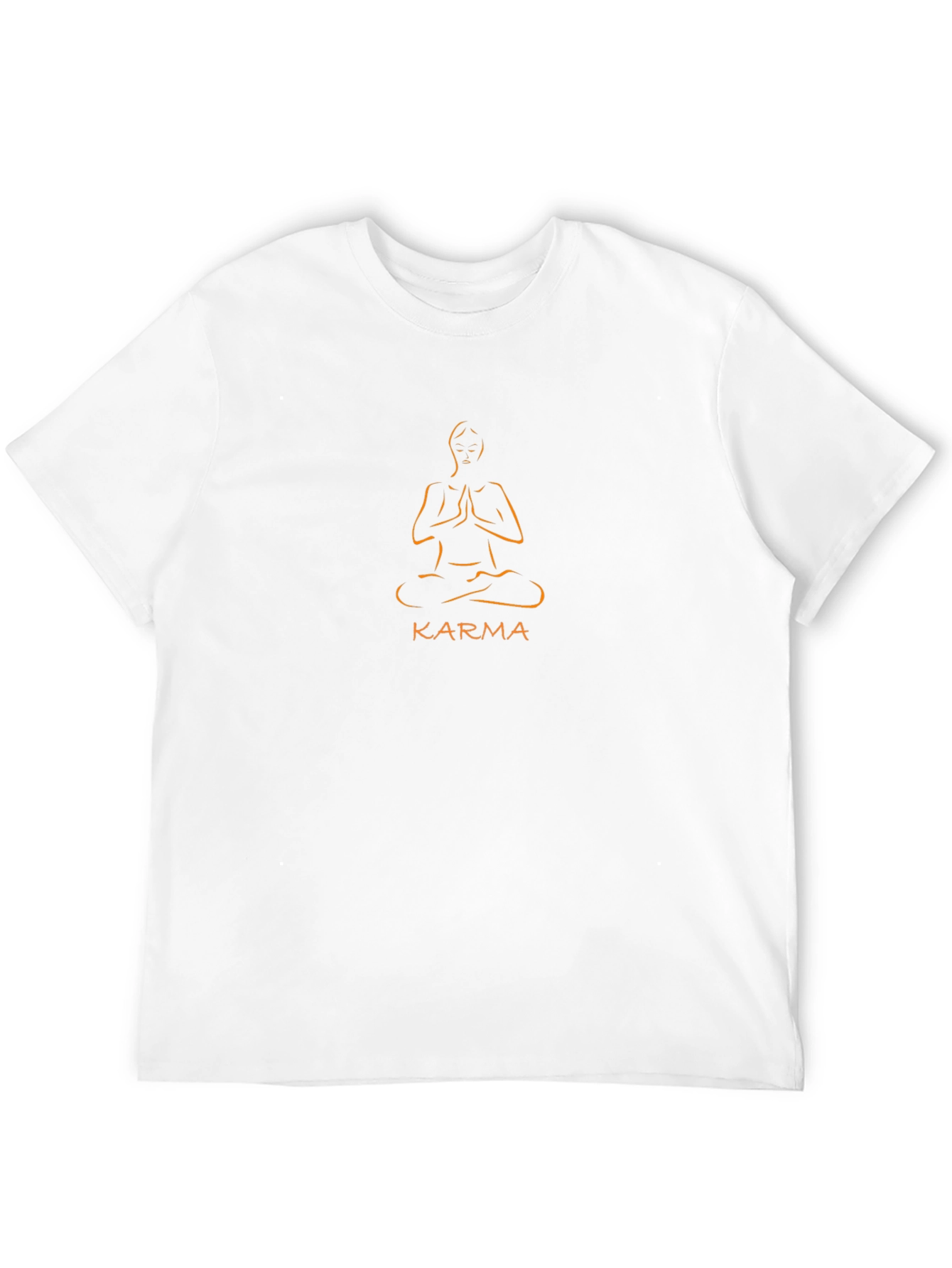 Black Karma Meditation T-Shirt - Stylish Spiritual Tee view 12