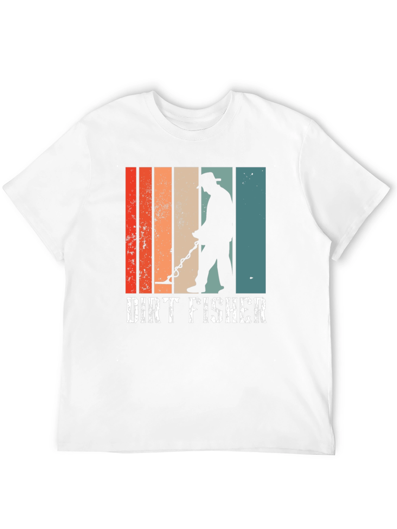 Black Dirt Fisher T-Shirt - Metal Detecting Tee view 12