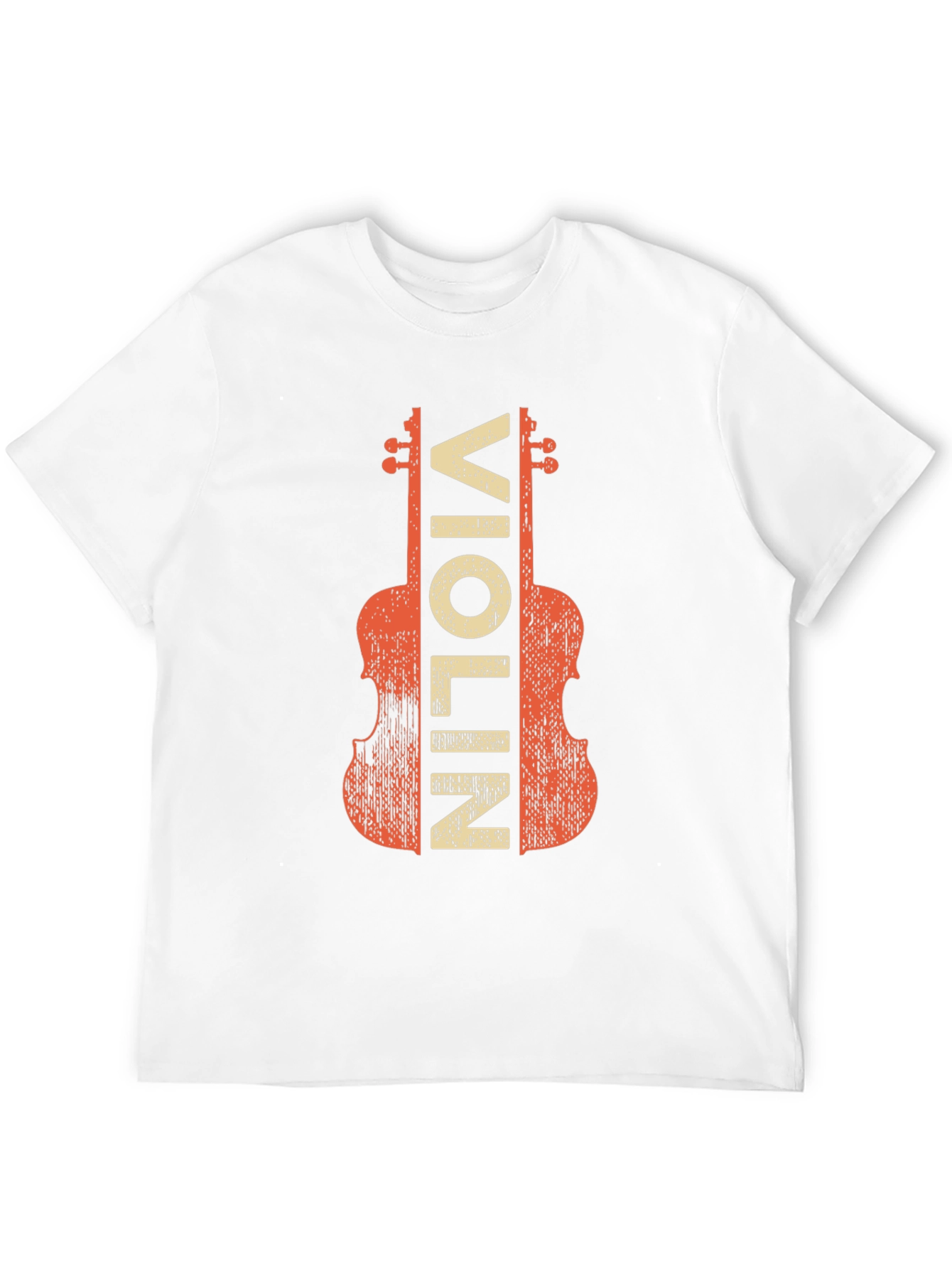 Black Vintage Violin Graphic Tee - Musician T-Shirt view 12