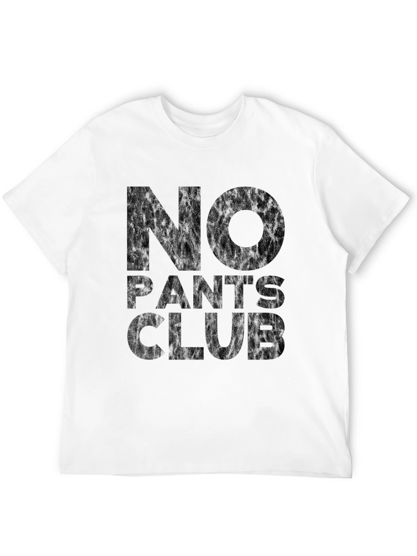 Black No Pants Club Graphic Tee view 12