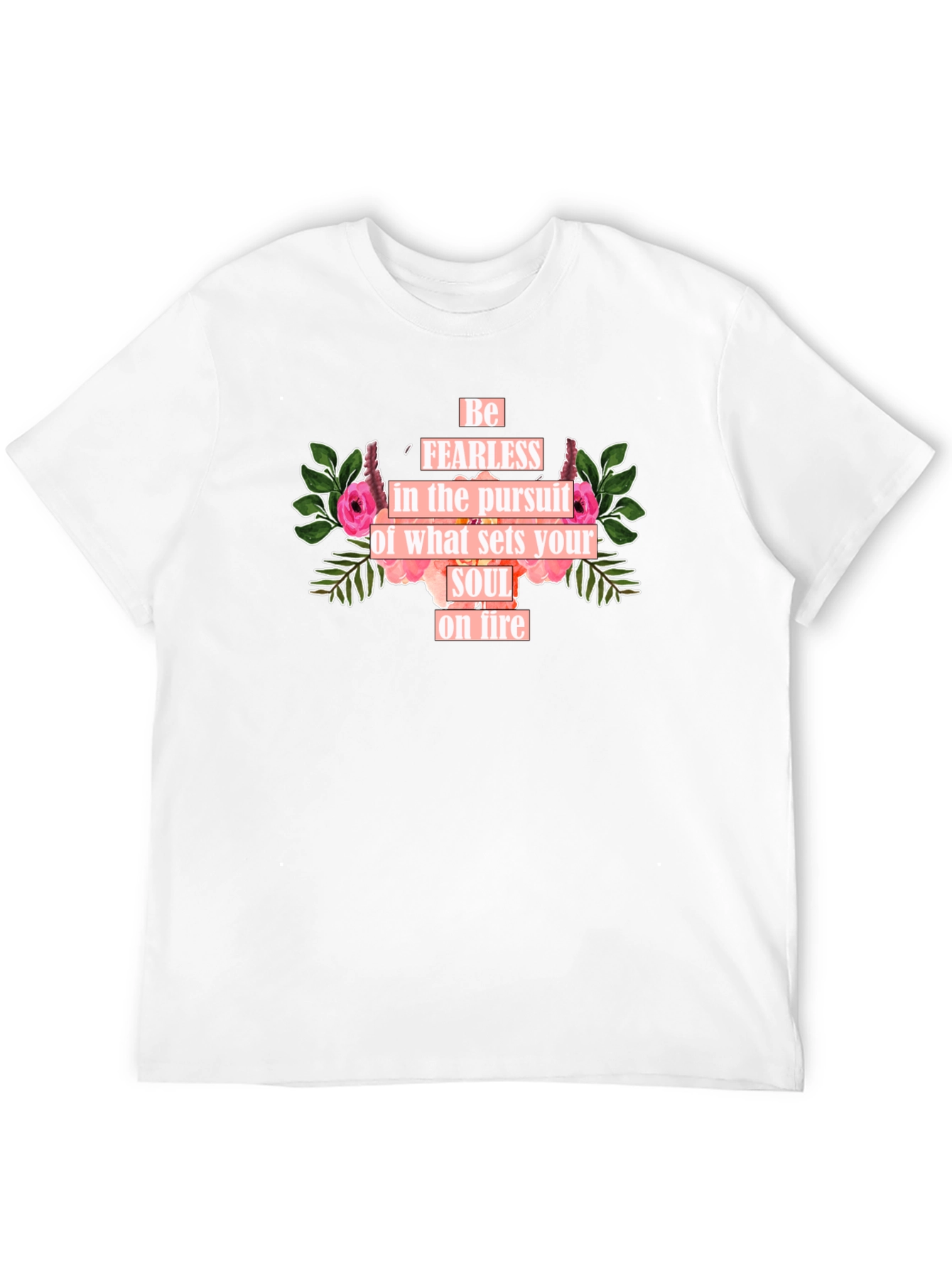 Black Fearless Soul T-Shirt view 12