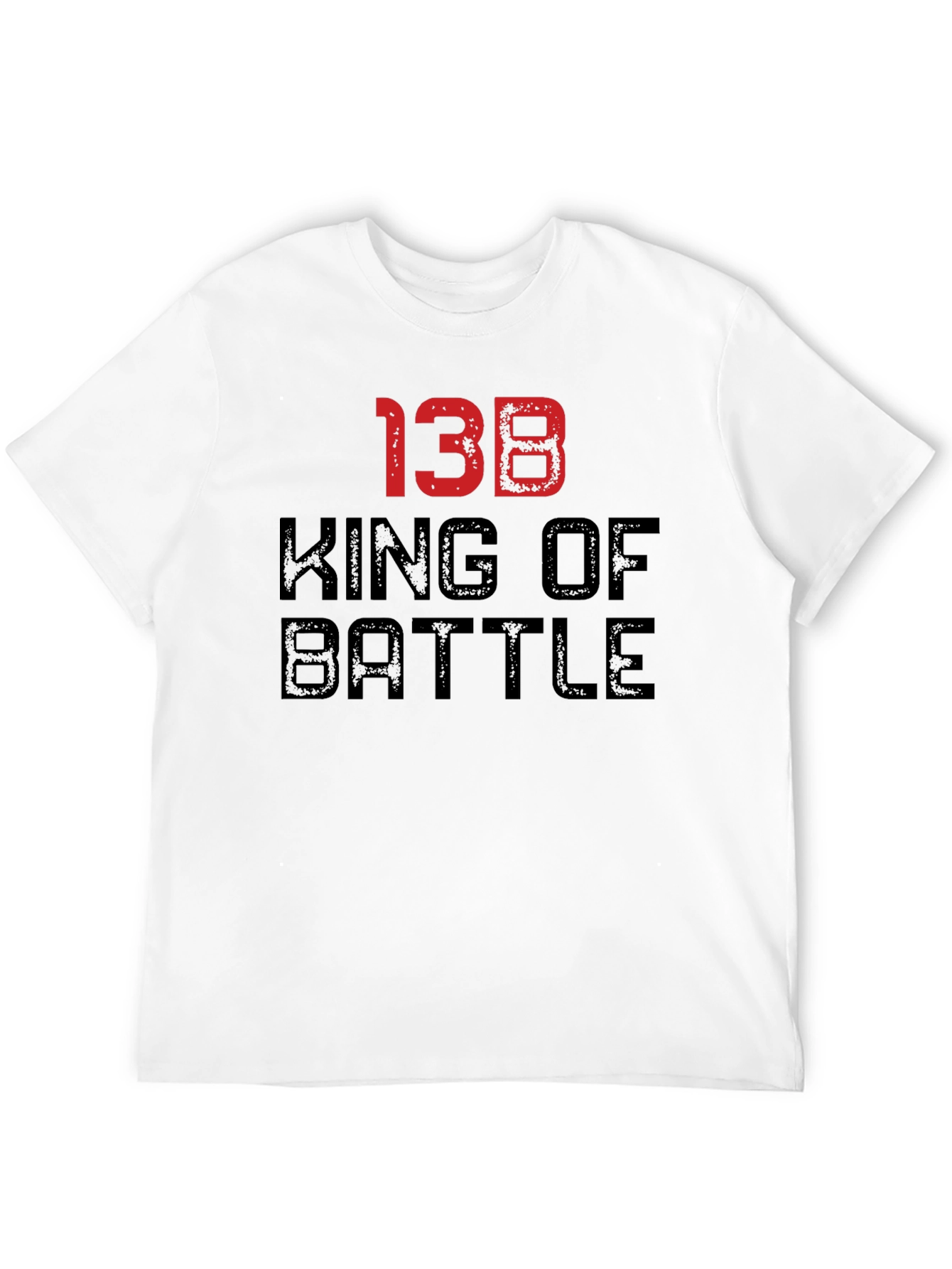Black King of Battle T-Shirt view 12