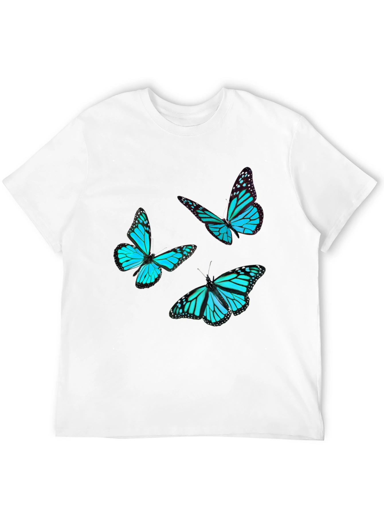 Black Butterfly Graphic Tee - Black view 12