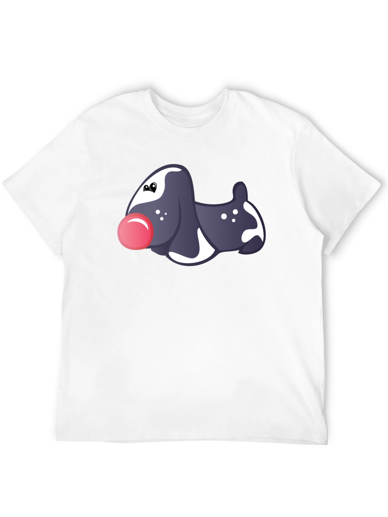 Black Novelty Dog Graphic Black T-Shirt view 12