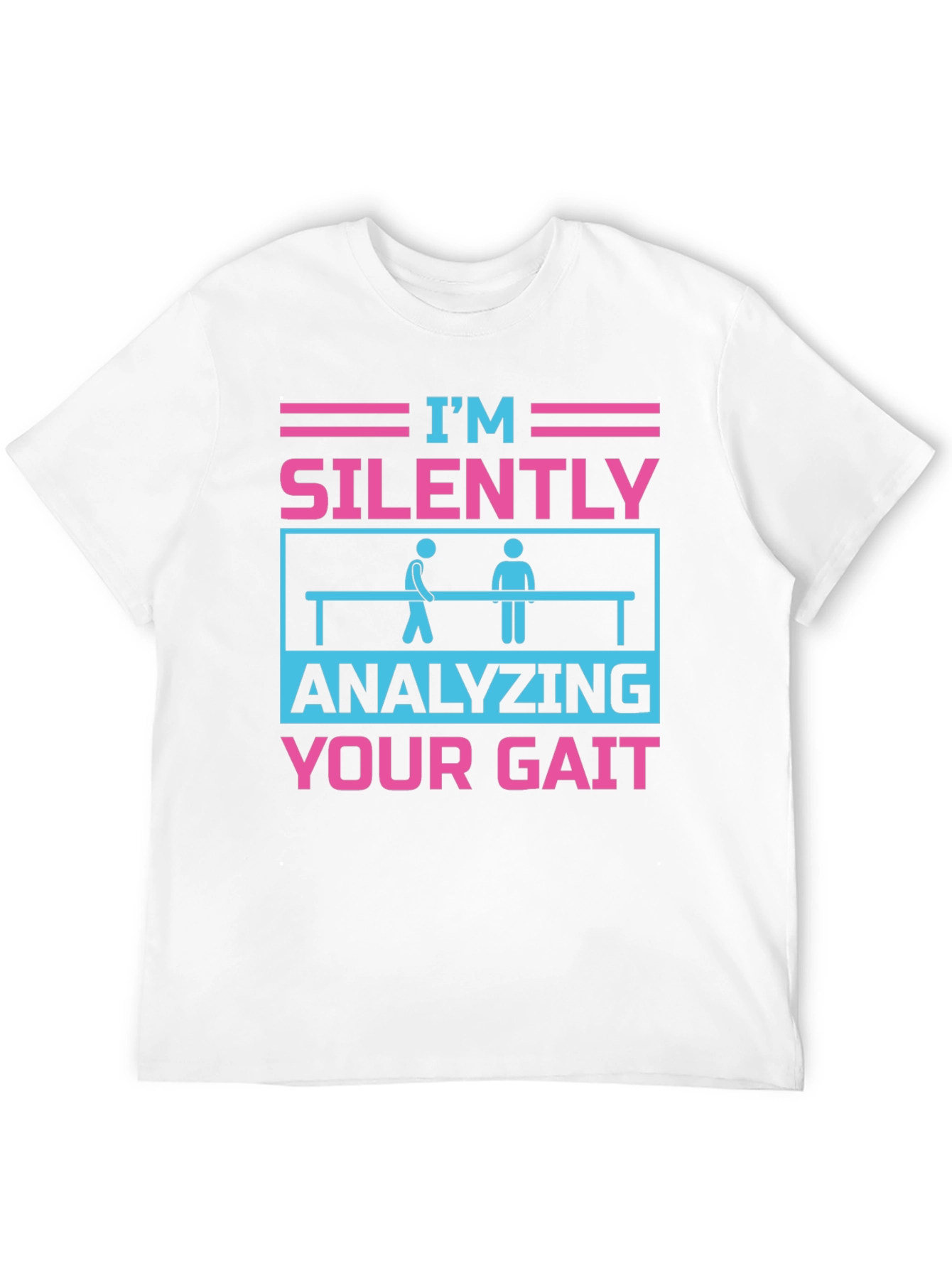 Black Analyzing Your Gait T-Shirt view 12