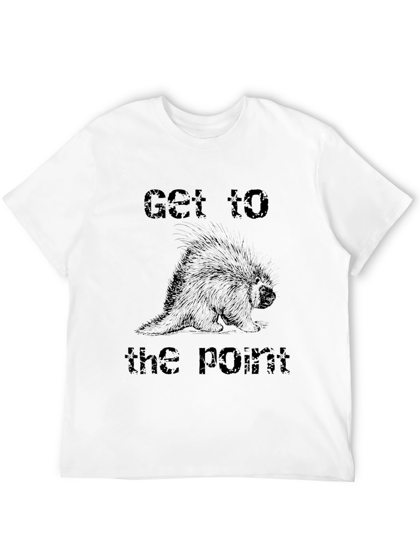 Get to the Point Porcupine Graphic T-Shirt - 12