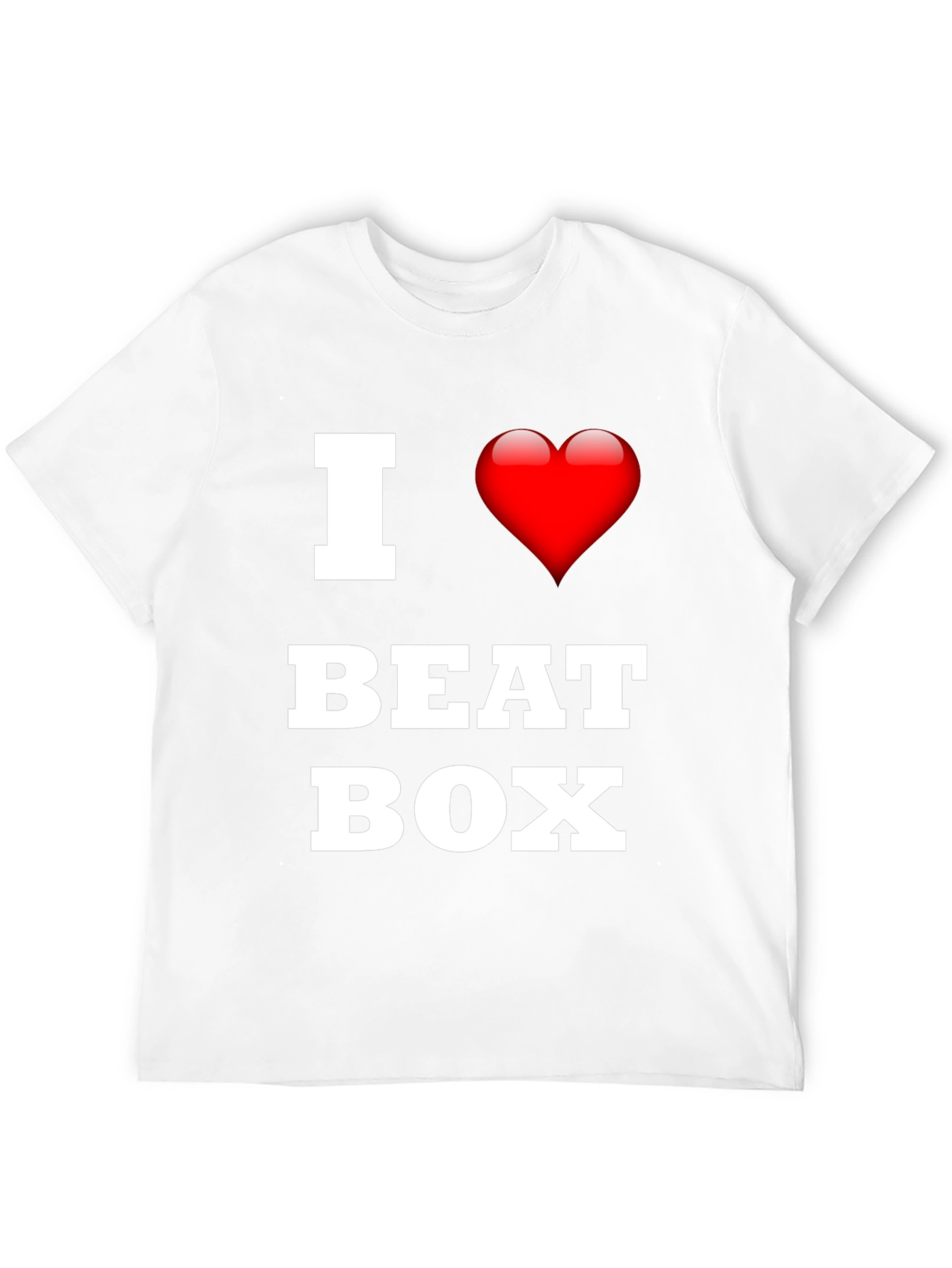 Black I Love Beat Box Black T-Shirt view 12