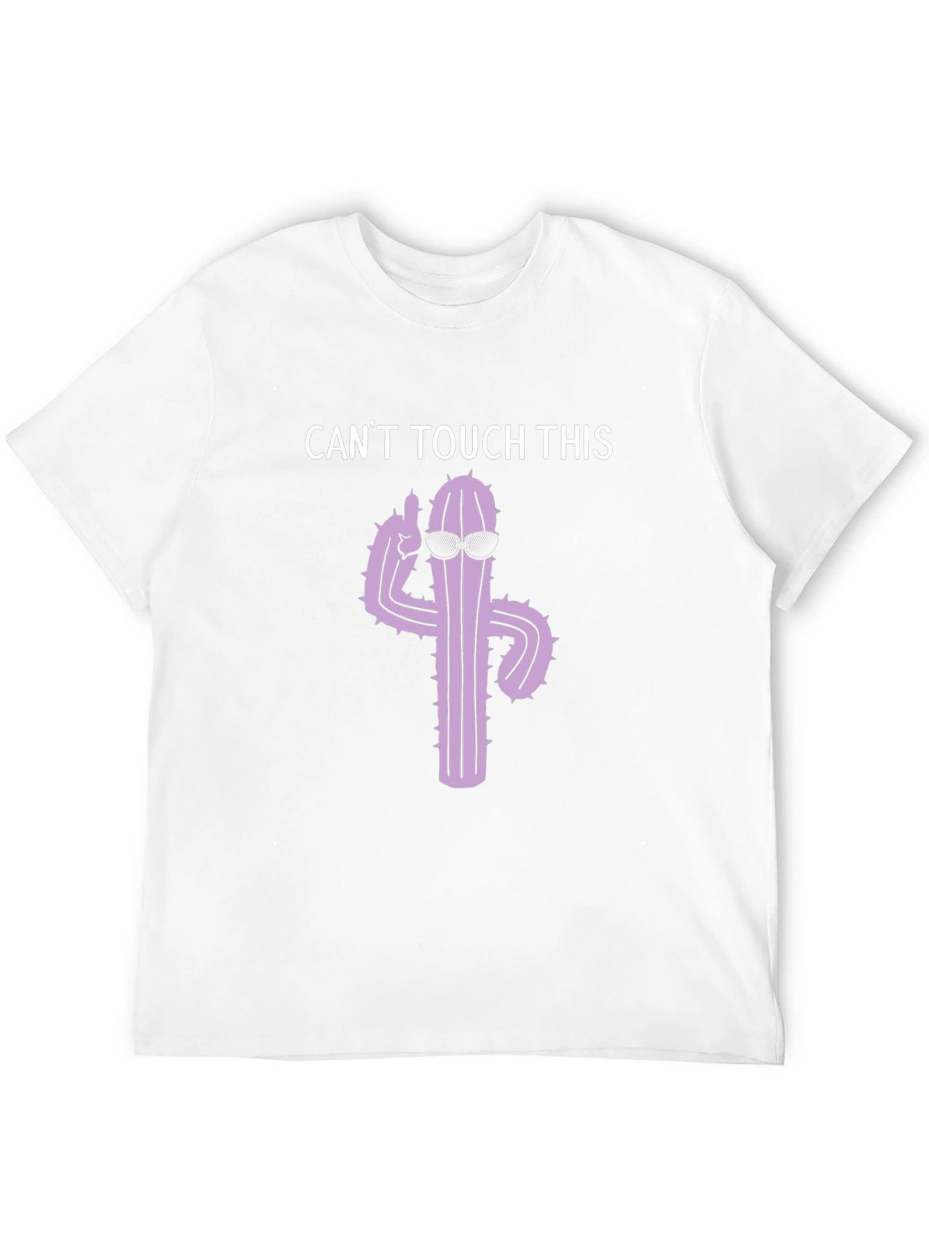 Black Can't Touch This Cactus Graphic T-Shirt view 12