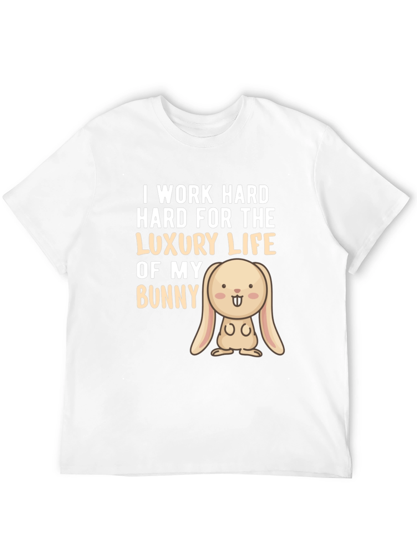 Black Luxury Bunny Life T-Shirt view 12