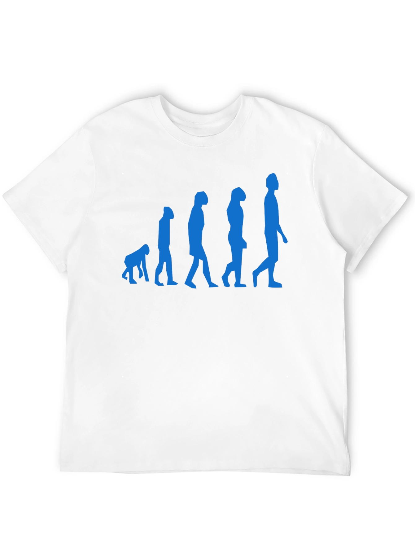 Black Evolution of Man Black Graphic Tee view 12