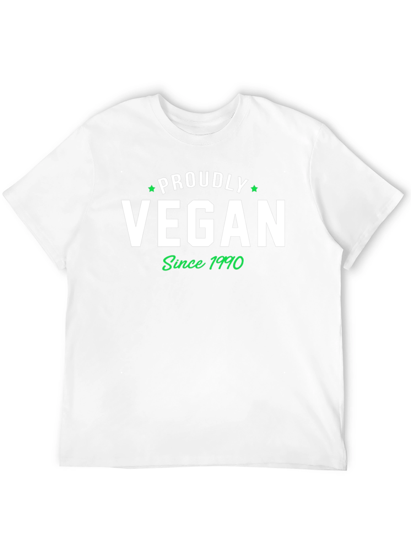 Proudly Vegan Since 1990 Graphic T-Shirt - 12