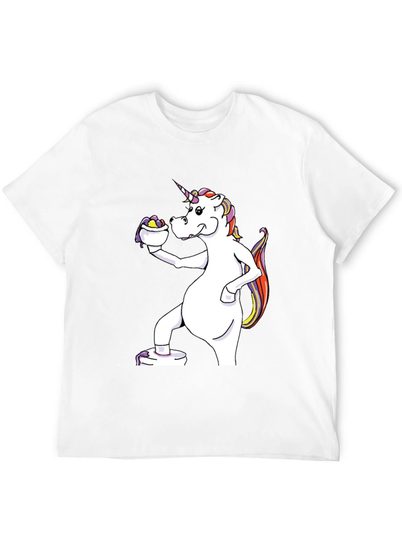 Black Unicorn Easter Egg Hunt T-Shirt view 12