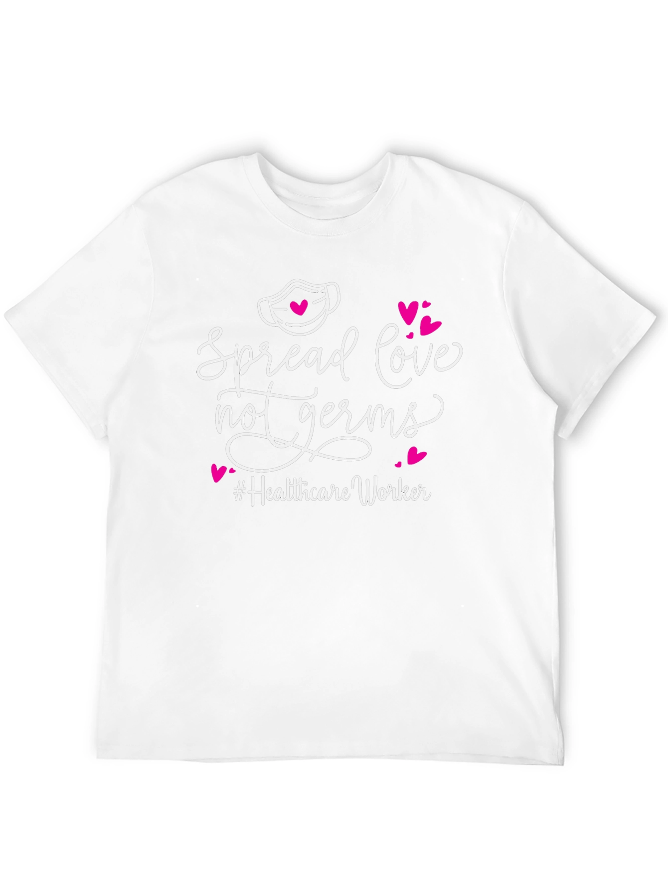 Spread Love, Not Germs T-Shirt - 12