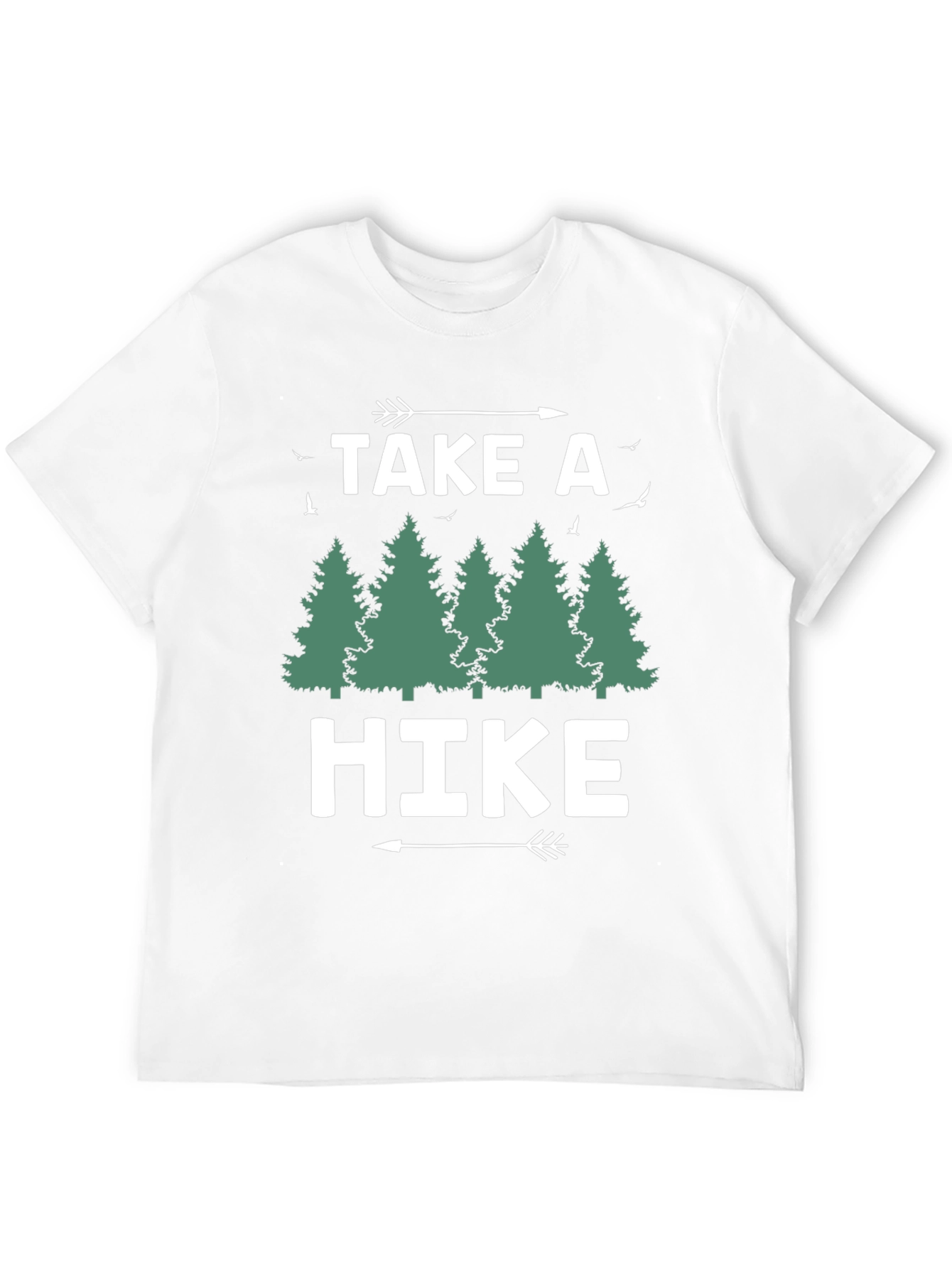 Black Take a Hike Graphic Tee - Nature Lover's Shirt view 12