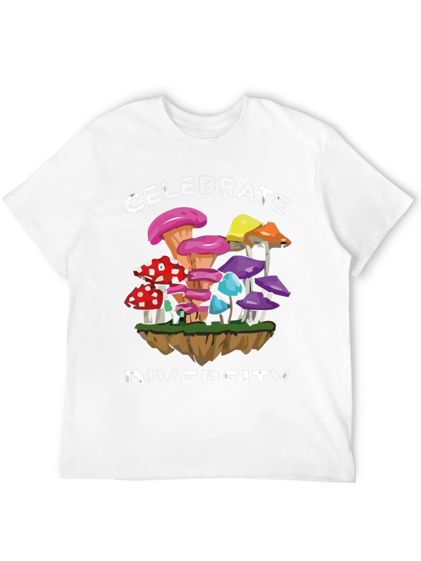 Black Celebrate Diversity Graphic Tee view 12