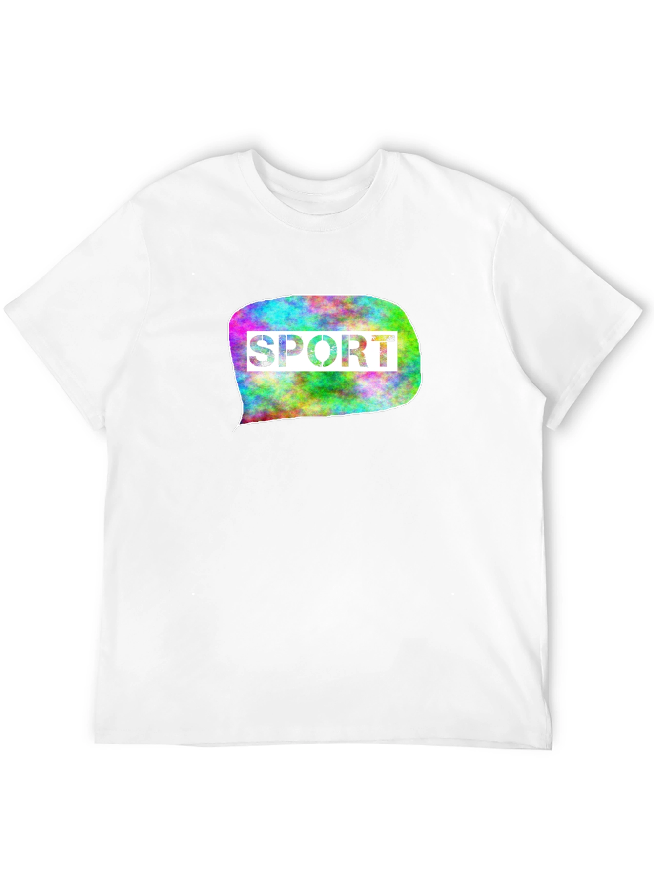 Men's Black T-Shirt with Sport Graphic - 12