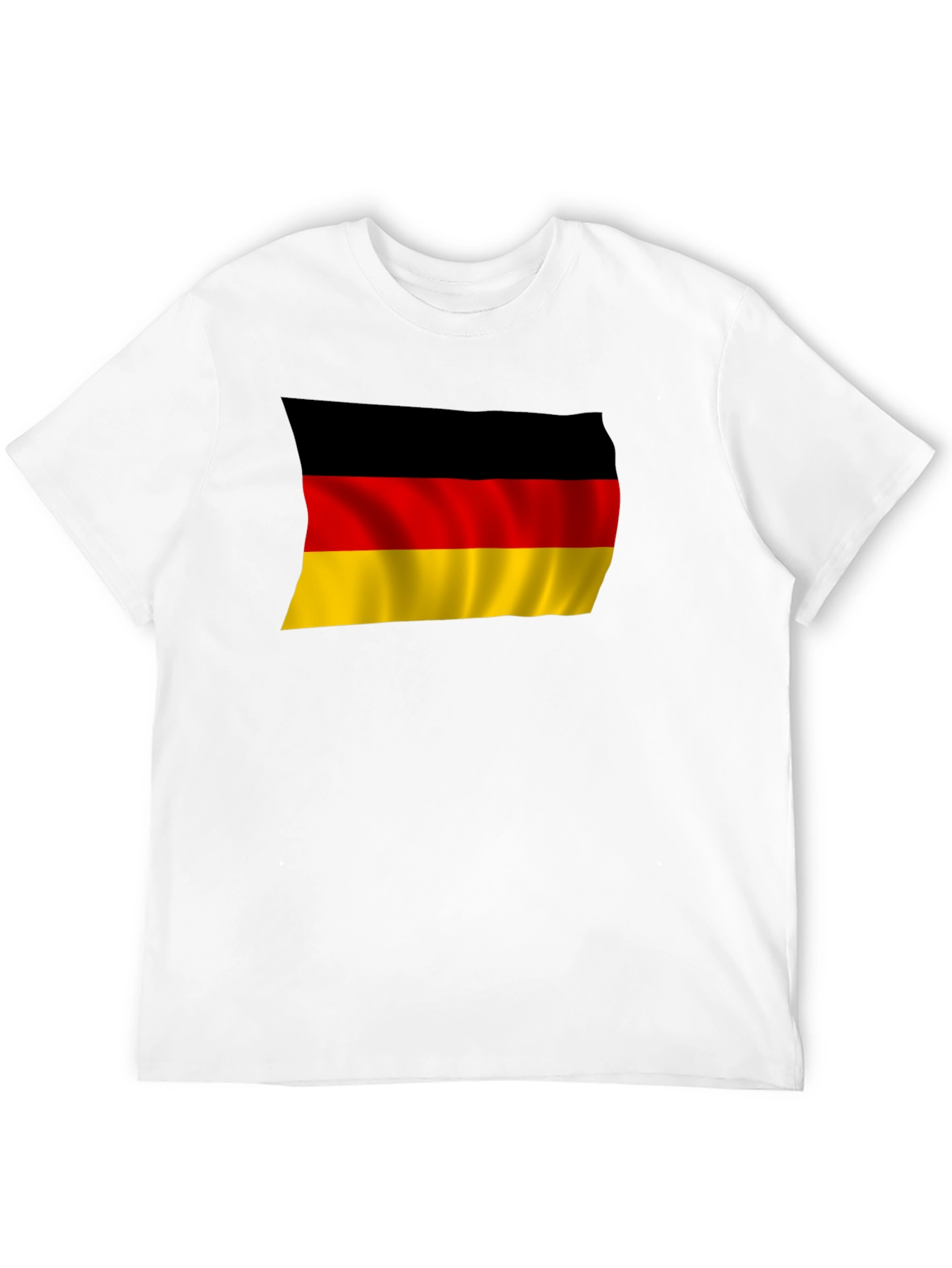 Black Germany Flag T-Shirt - Black Pride Tee view 12