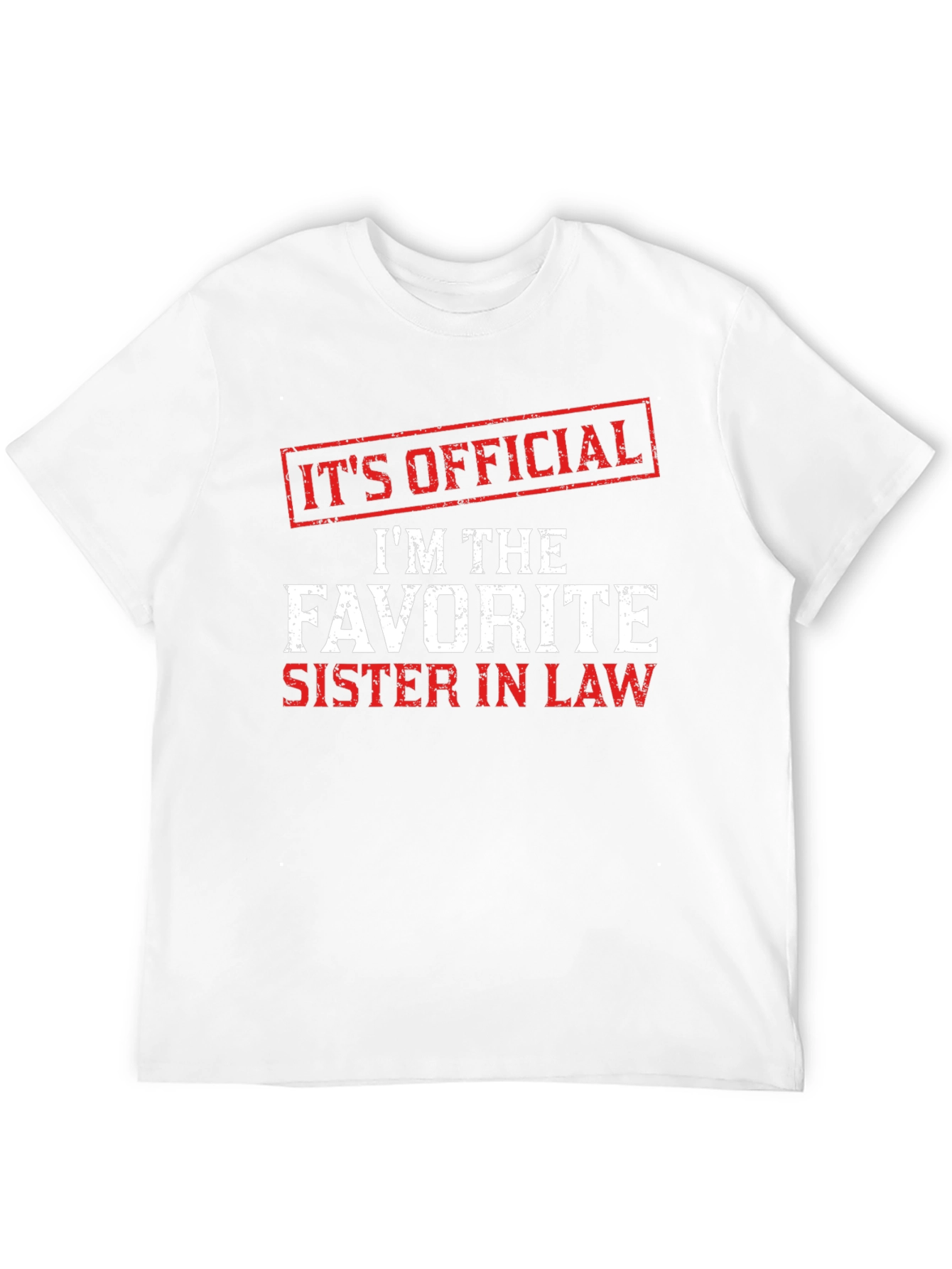 Black Favorite Sister-in-Law Graphic T-Shirt view 12