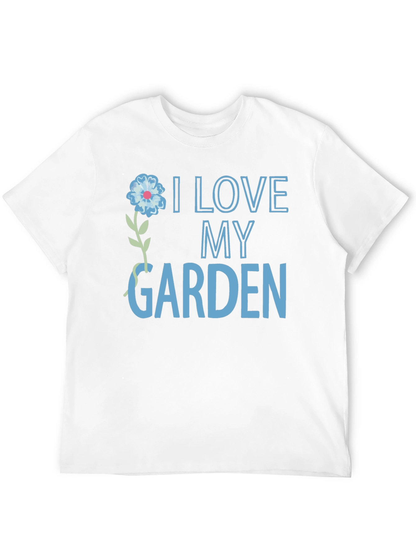 Black I Love My Garden T-Shirt view 12
