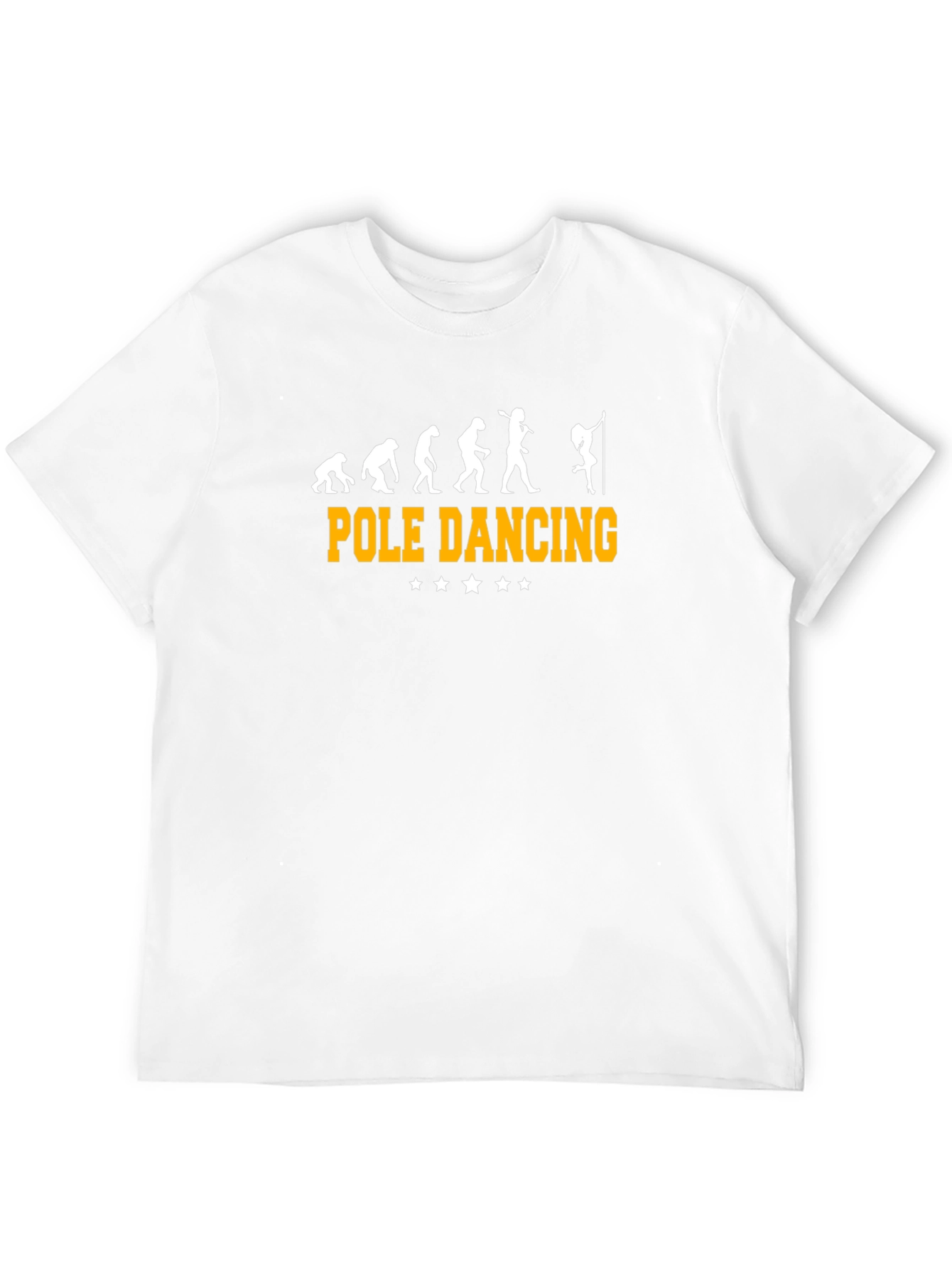 Black Pole Dancing Evolution Funny Black T-Shirt view 12