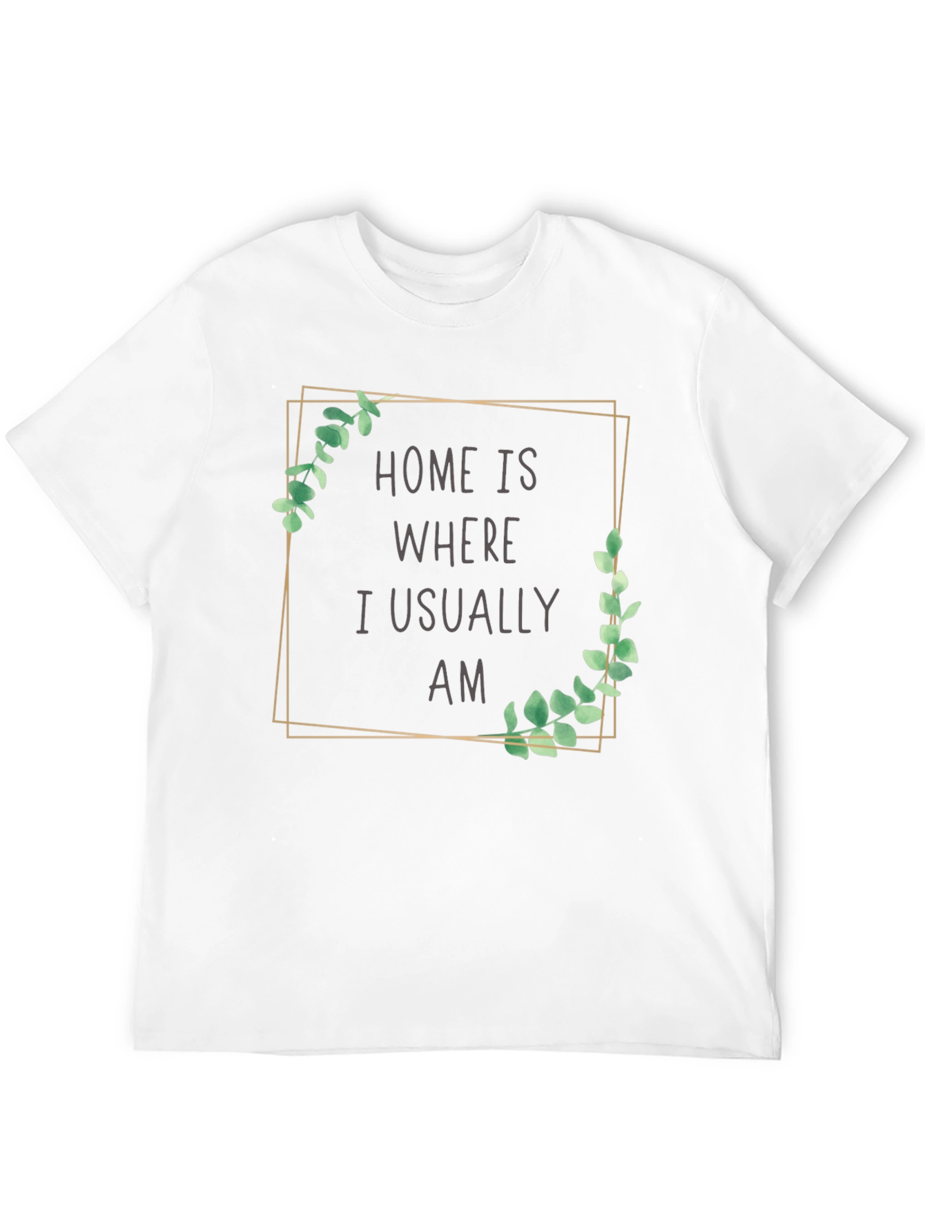 Black Home is Where I Am T-Shirt view 12