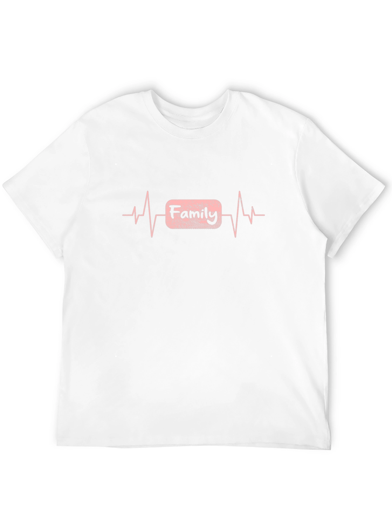 Black Family Heartbeat T-Shirt - Black view 12