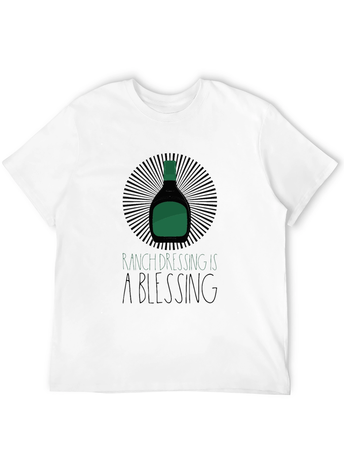 Black Ranch Dressing is a Blessing Graphic Tee view 12