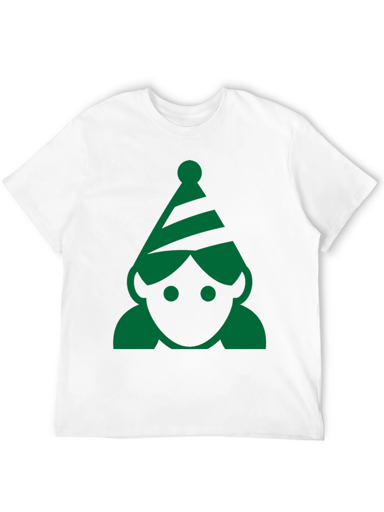 Black Green Elf Graphic Tee - Festive Holiday Shirt view 12