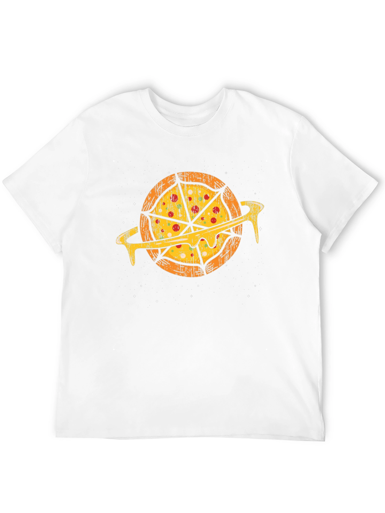 Black Pizza Planet Graphic T-Shirt - Unique Foodie Style view 12