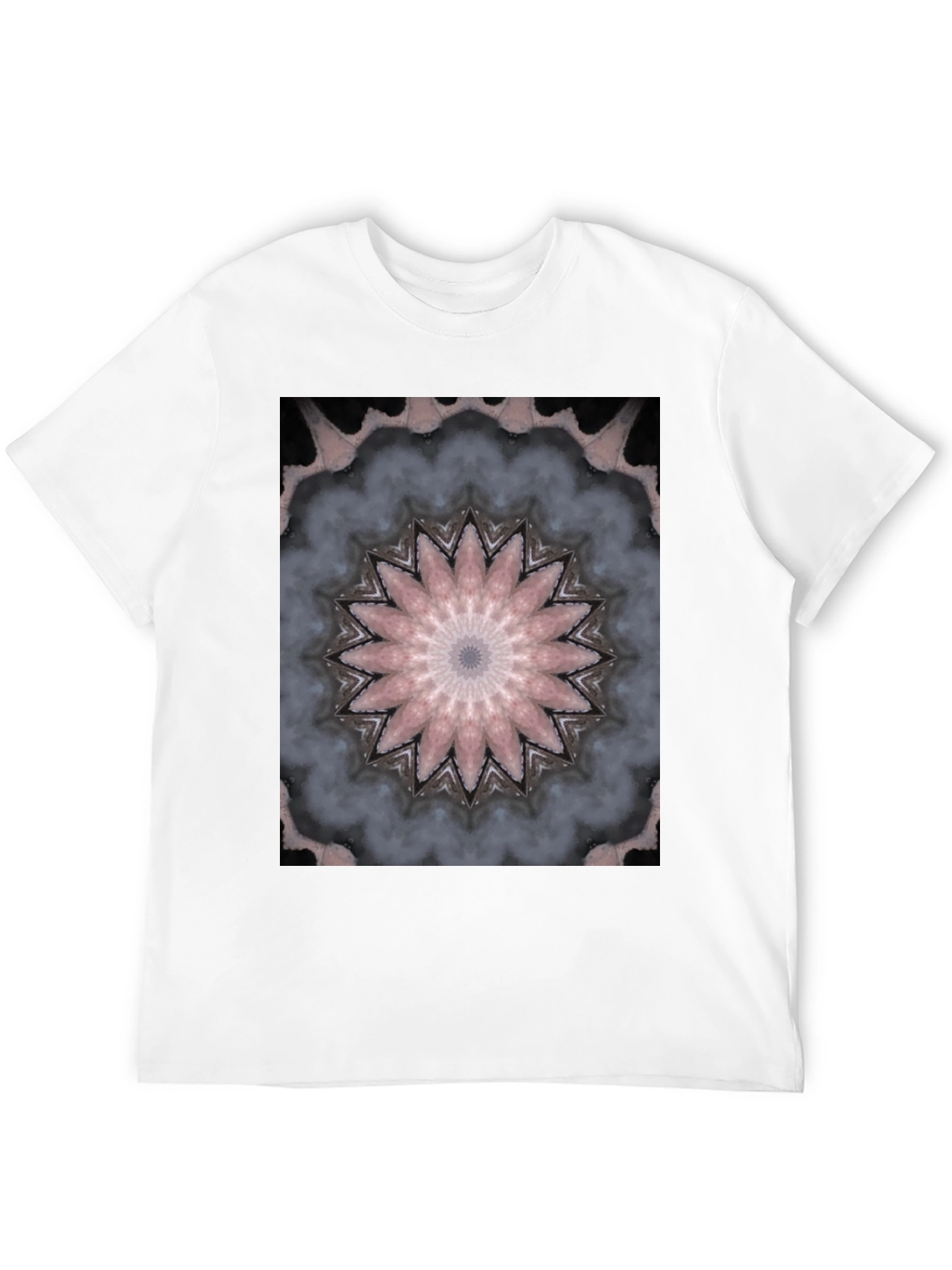 Black Mandala T-Shirt - Unique Graphic Tee view 12