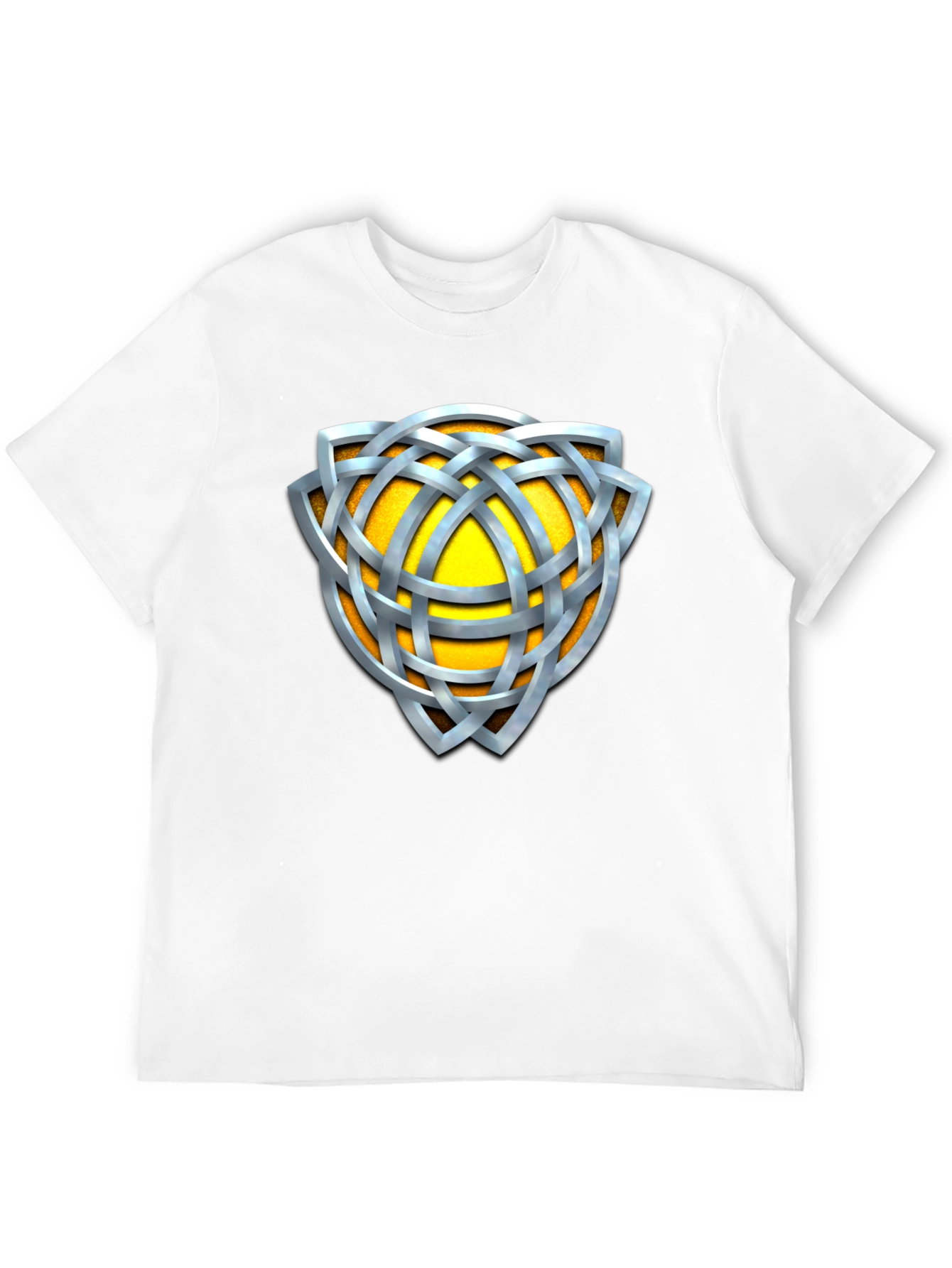 Black Celtic Knot Graphic T-Shirt view 12