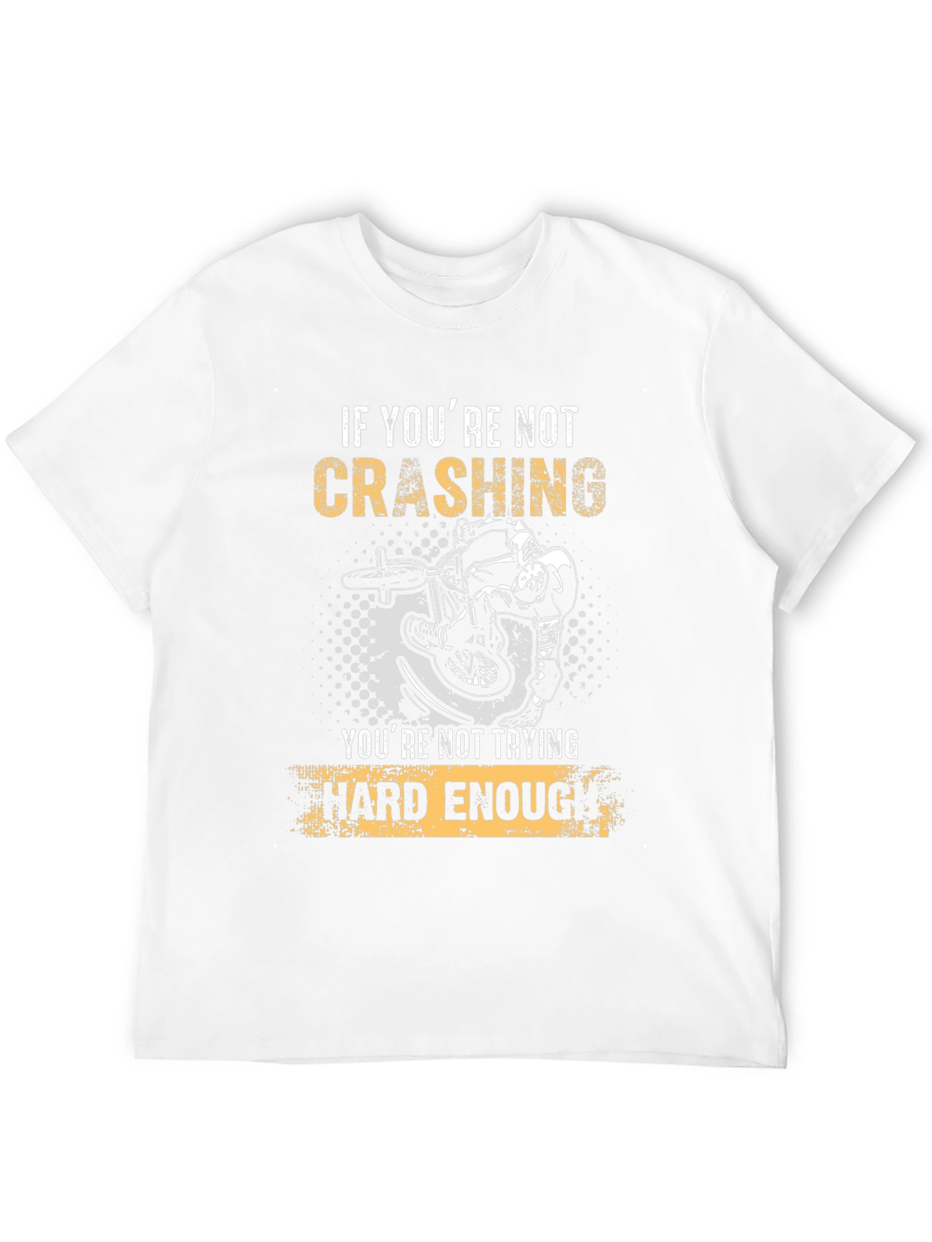 Black Crashing T-Shirt - Try Hard Enough! view 12