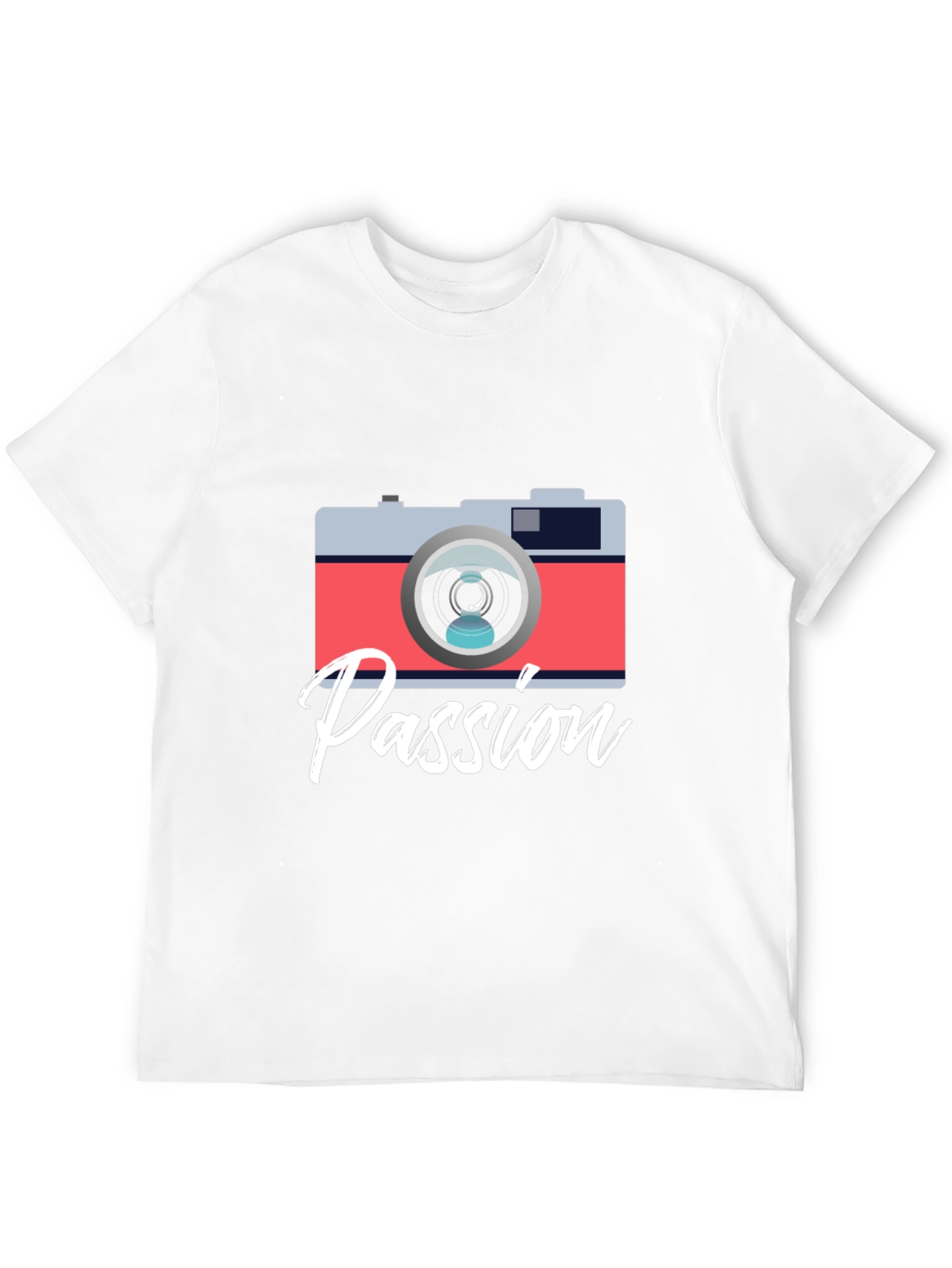 Black Passion Camera Graphic Tee - Photography Lover Shirt view 12