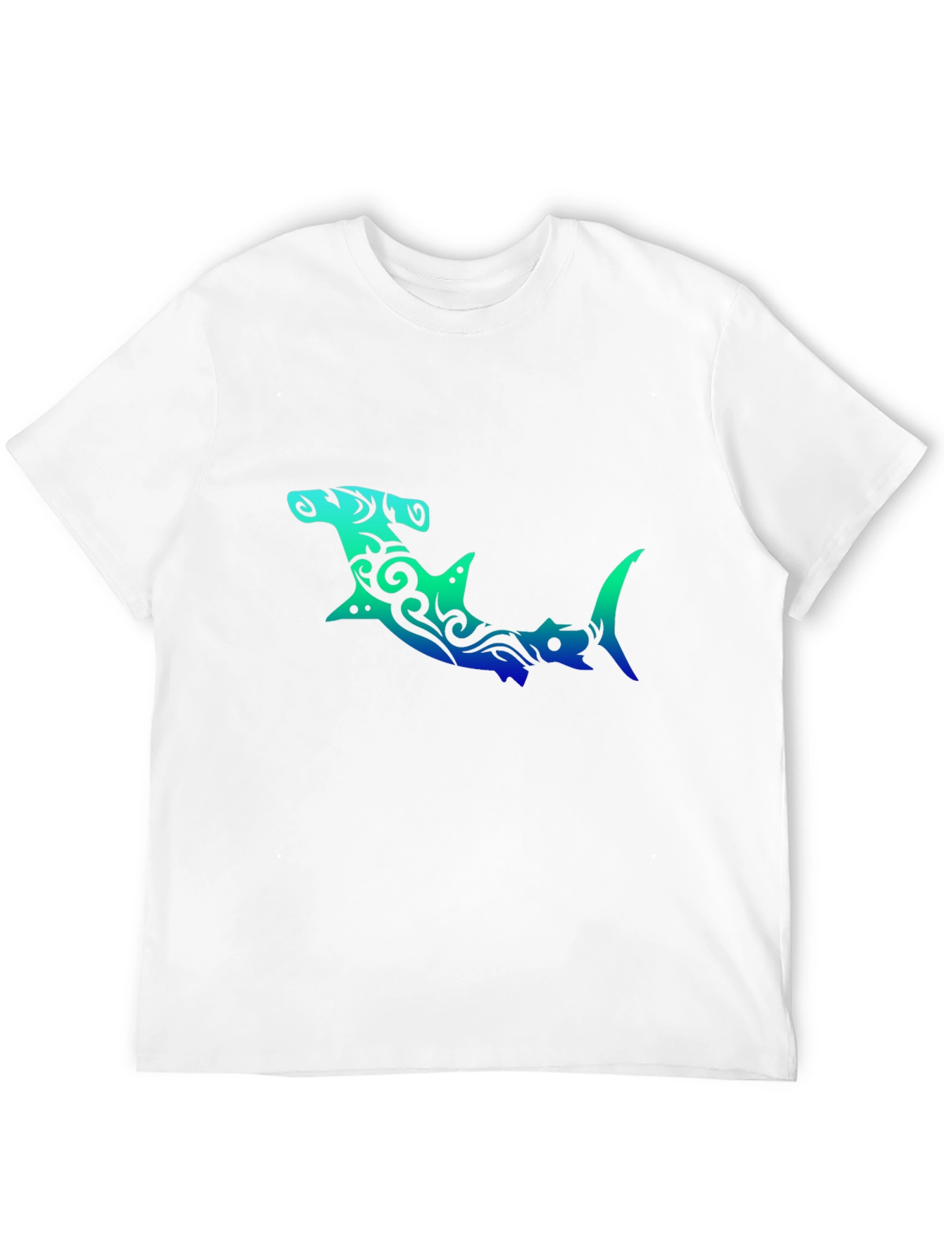 Black Hammerhead Shark Graphic Tee - Unique Design view 12