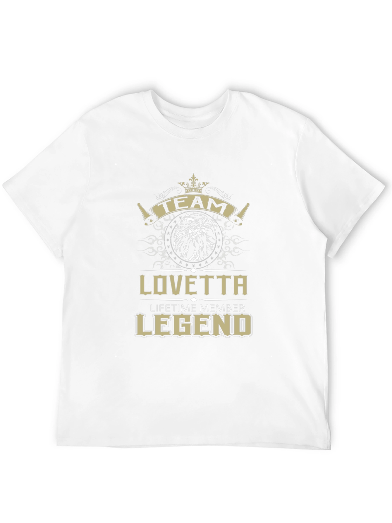 Black Lovetta Team Legend Black T-Shirt view 12