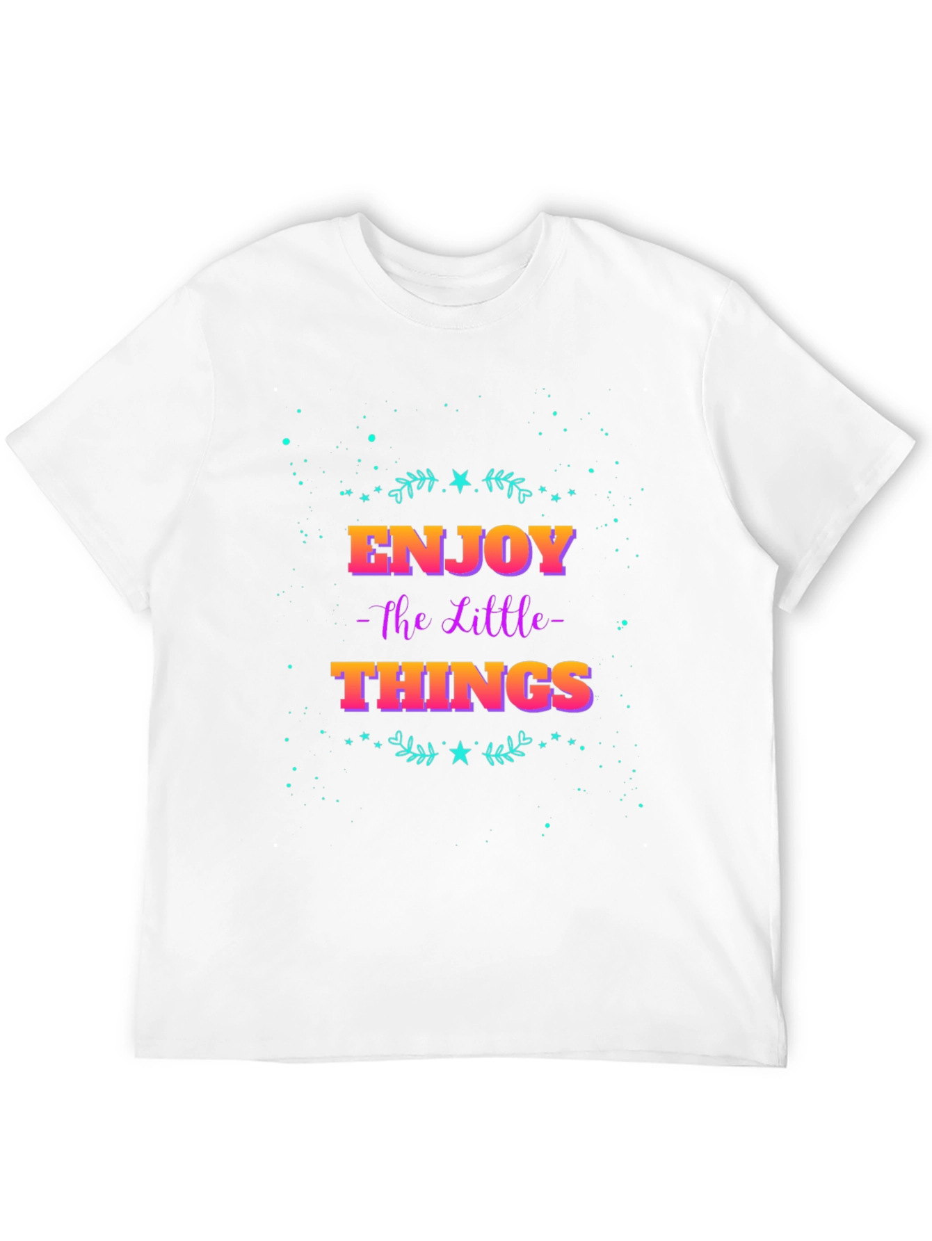 Black Enjoy the Little Things Graphic Tee view 12